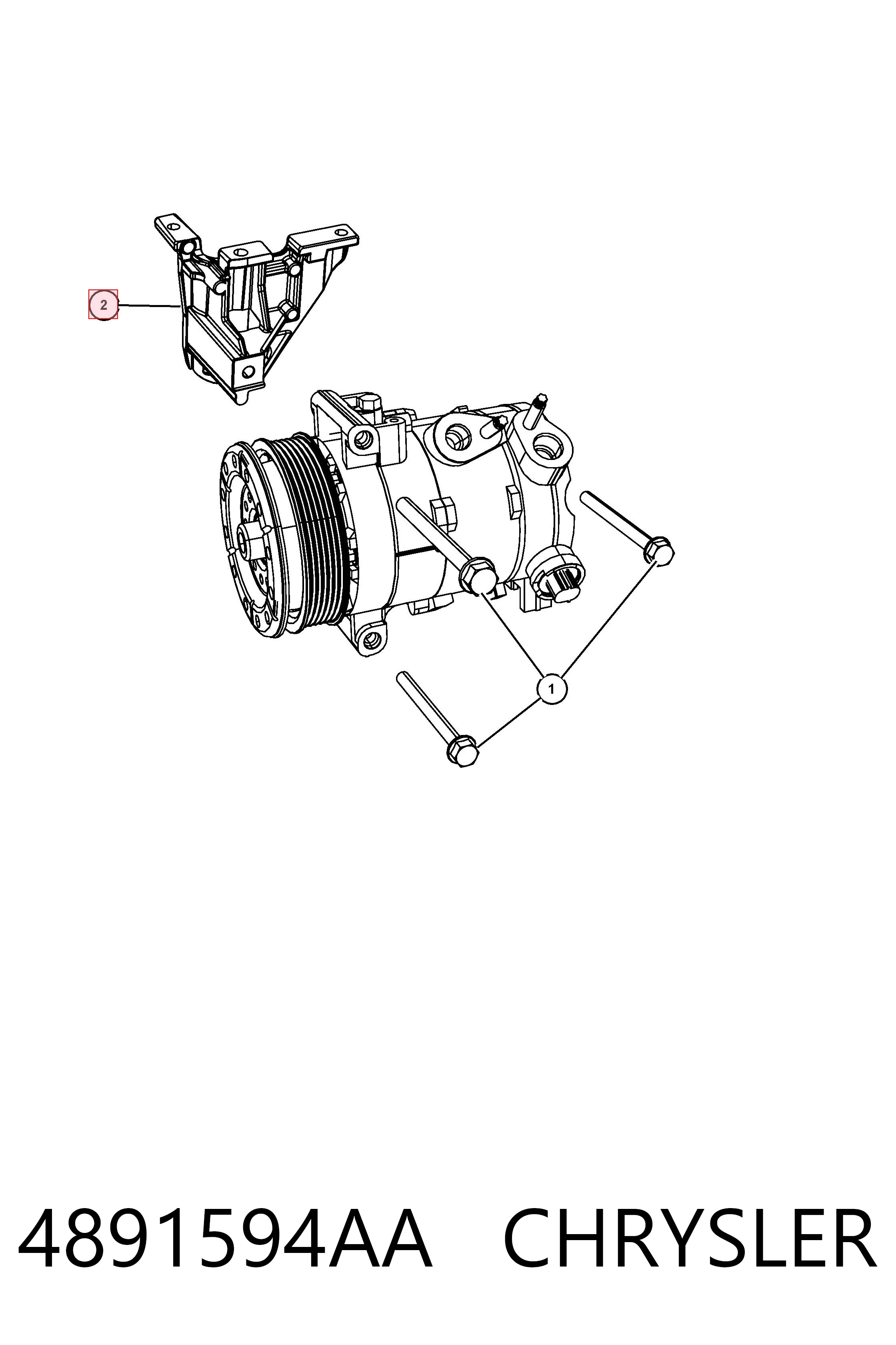 4891594AA Chrysler