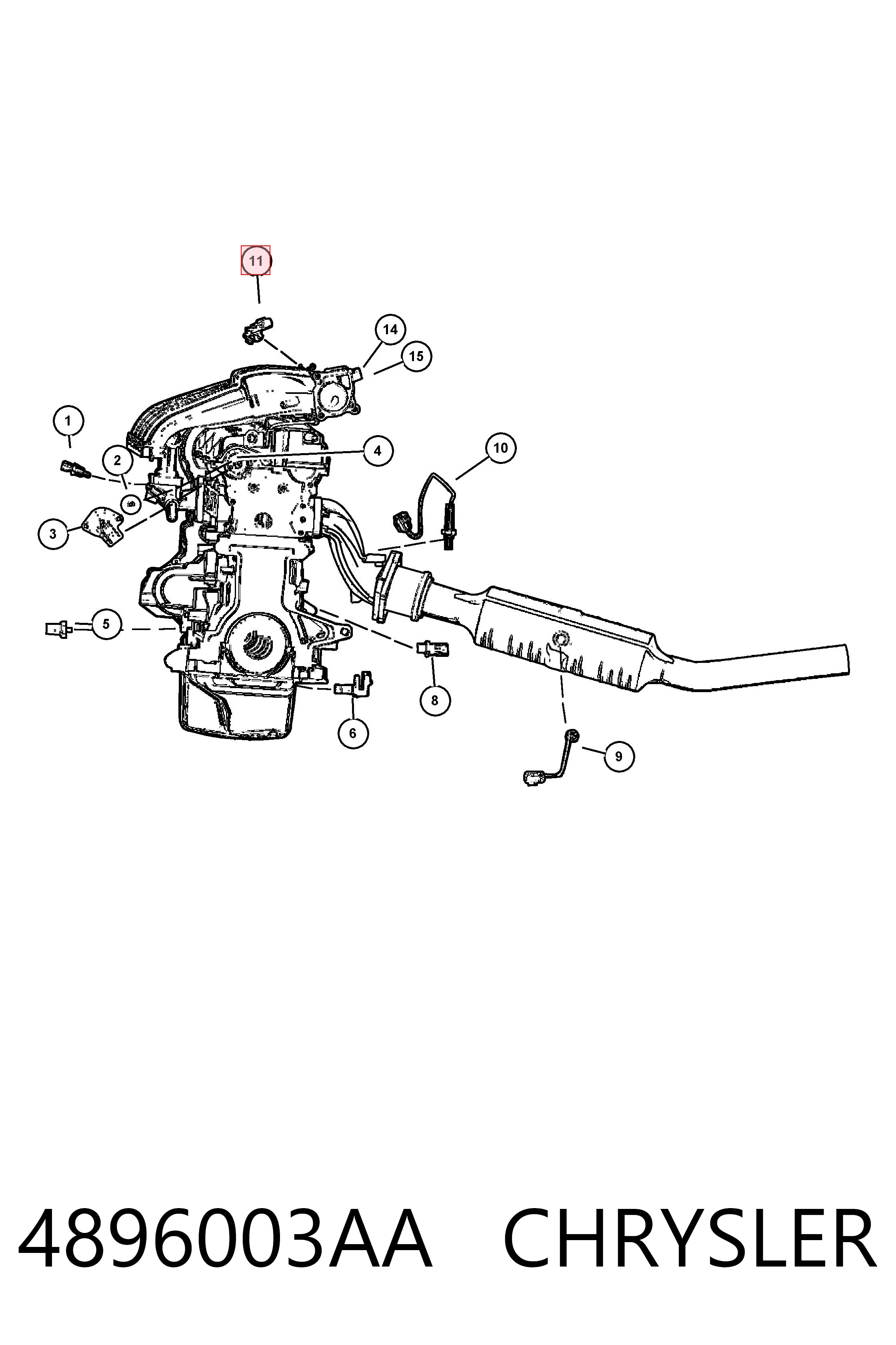 Sensor de pressão no coletor de admissão, MAP Fiat/Alfa/Lancia K04896003AB preço, a partir de 19,42 USD