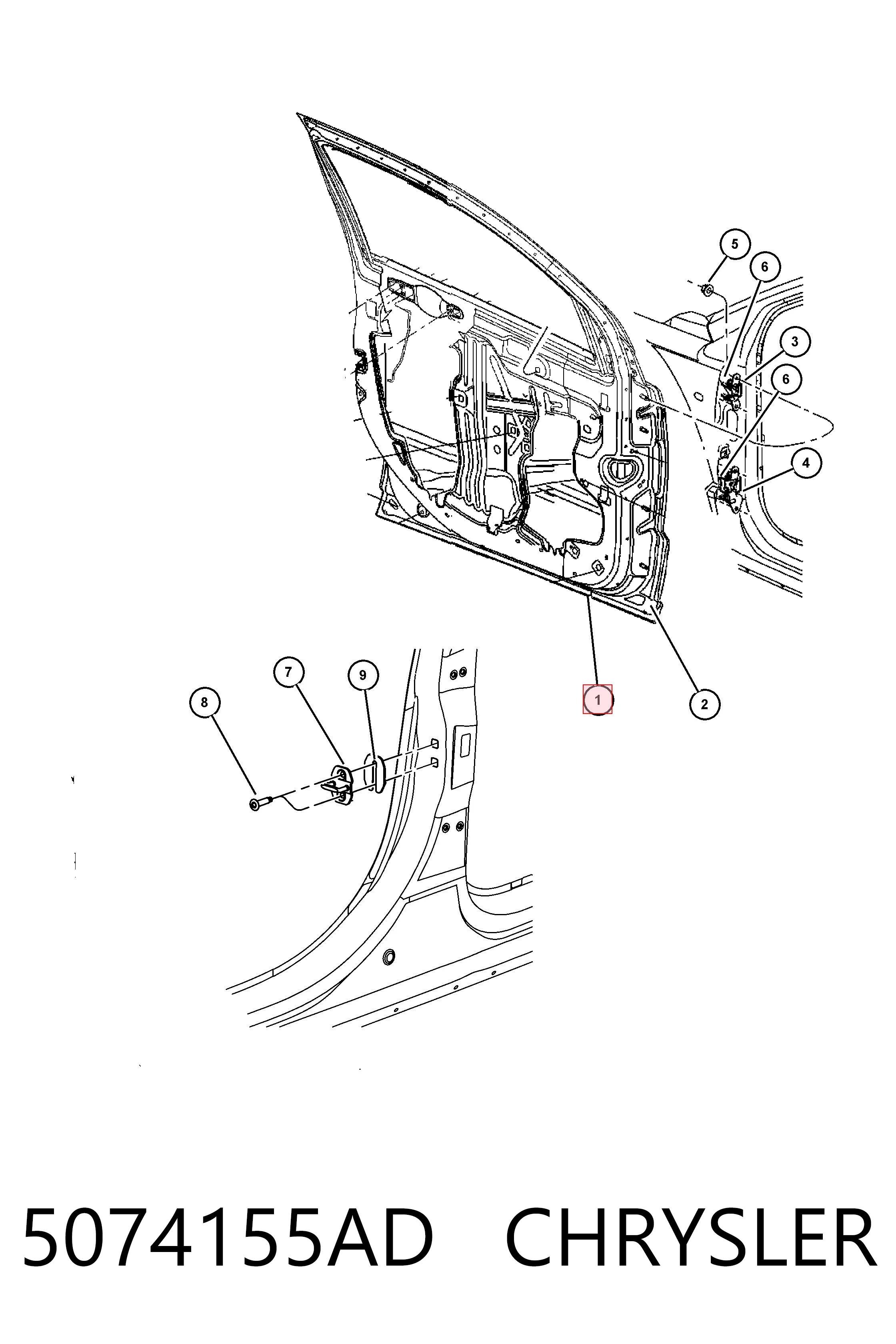 Porta dianteira esquerda Dodge Caliber SXT PM