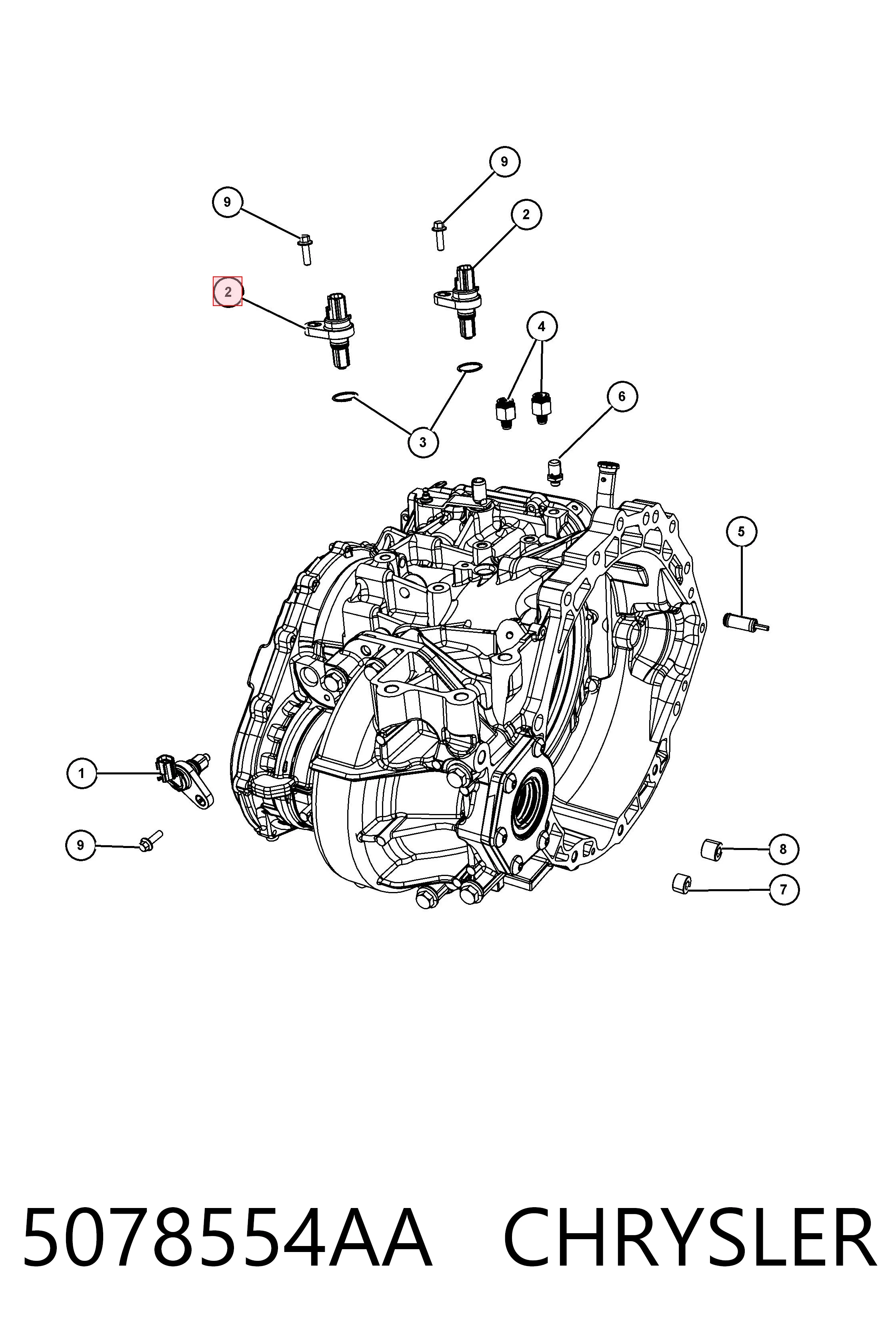 5078554AA Chrysler 