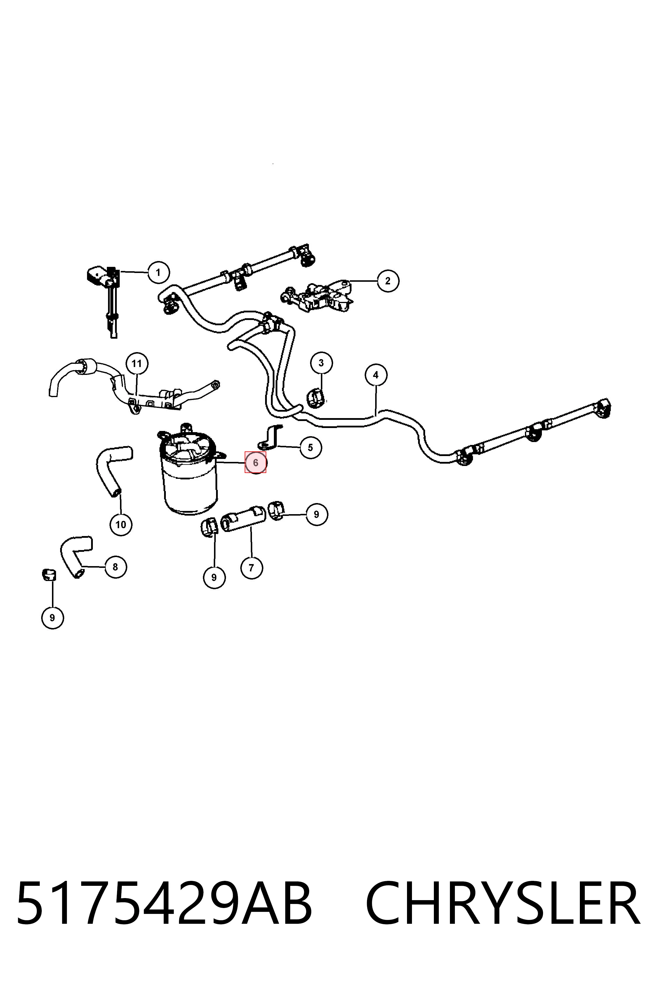 5175429AB Chrysler