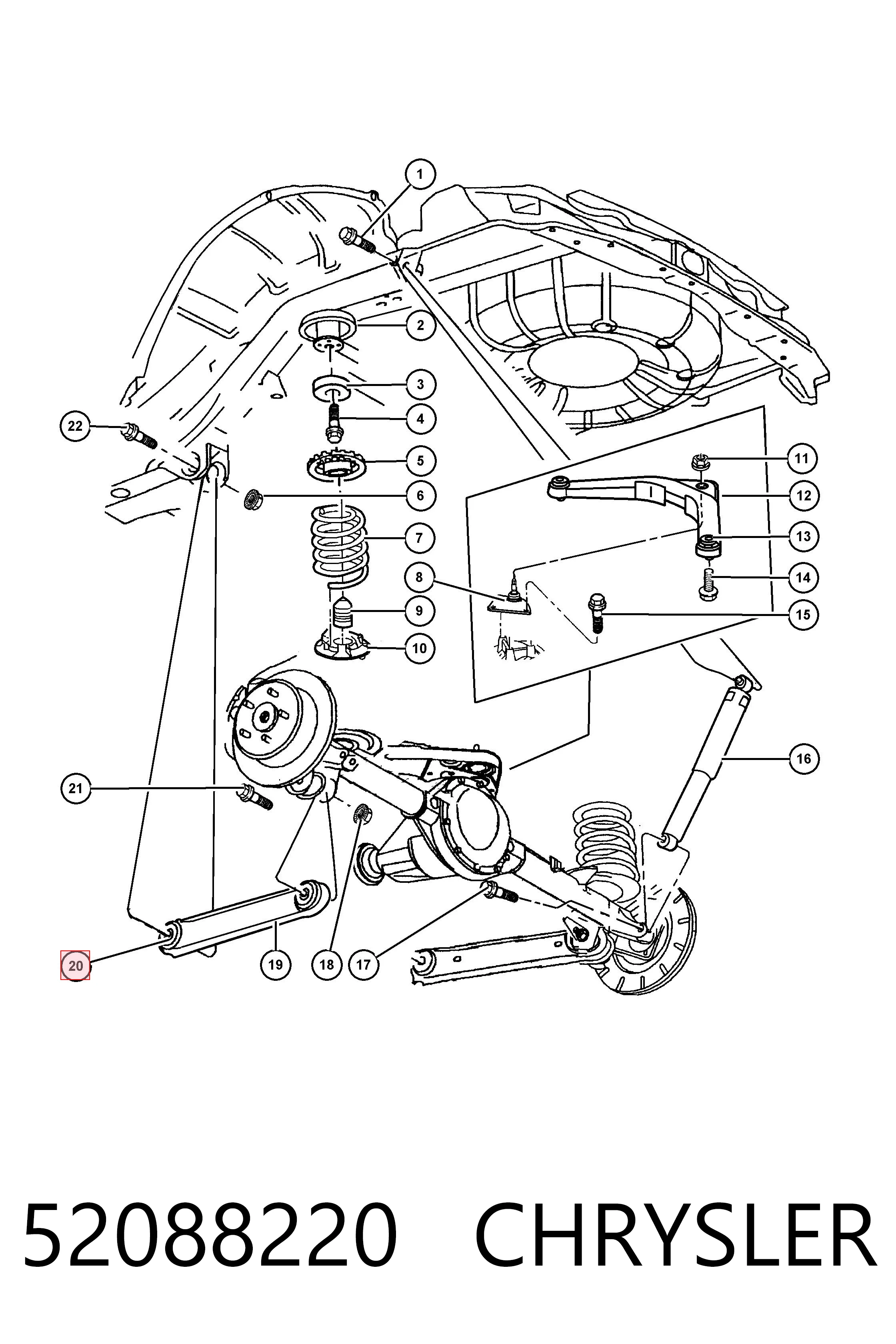 52088220 Chrysler
