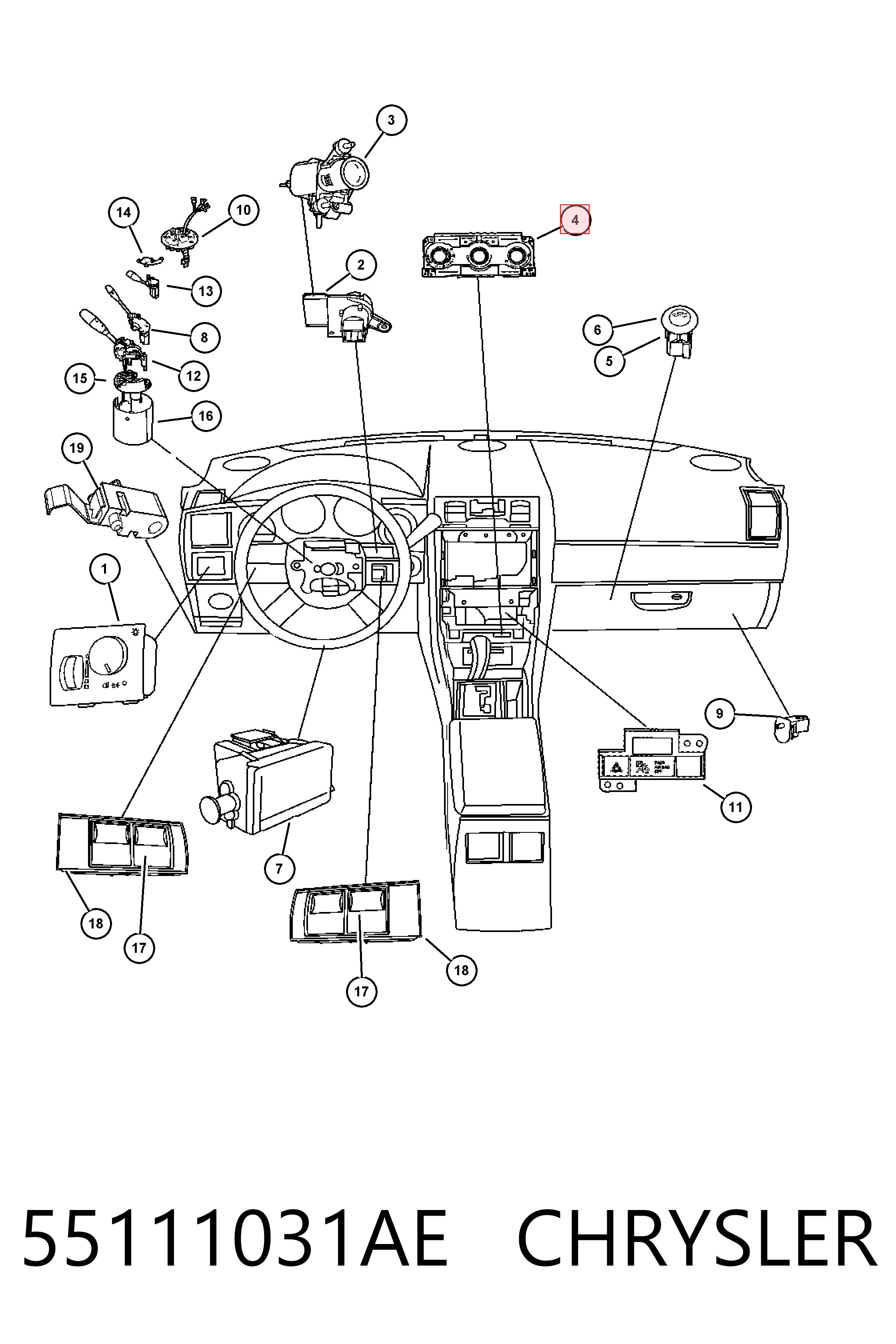 Compre K55111031AD Fiat/Alfa/Lancia 