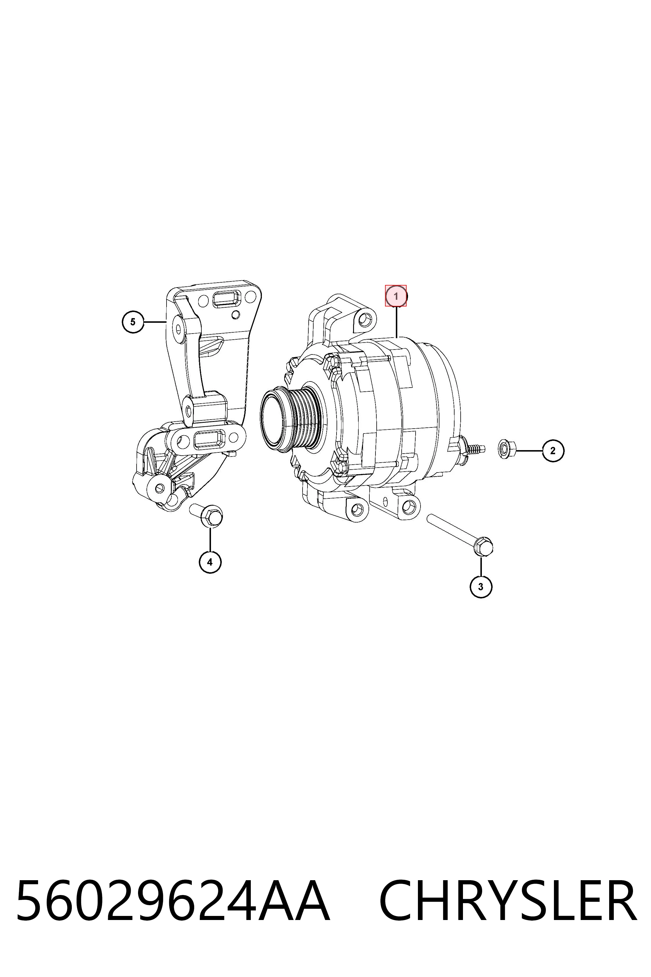 Gerador Fiat/Alfa/Lancia K56029624AB preço, a partir de 133,24 USD