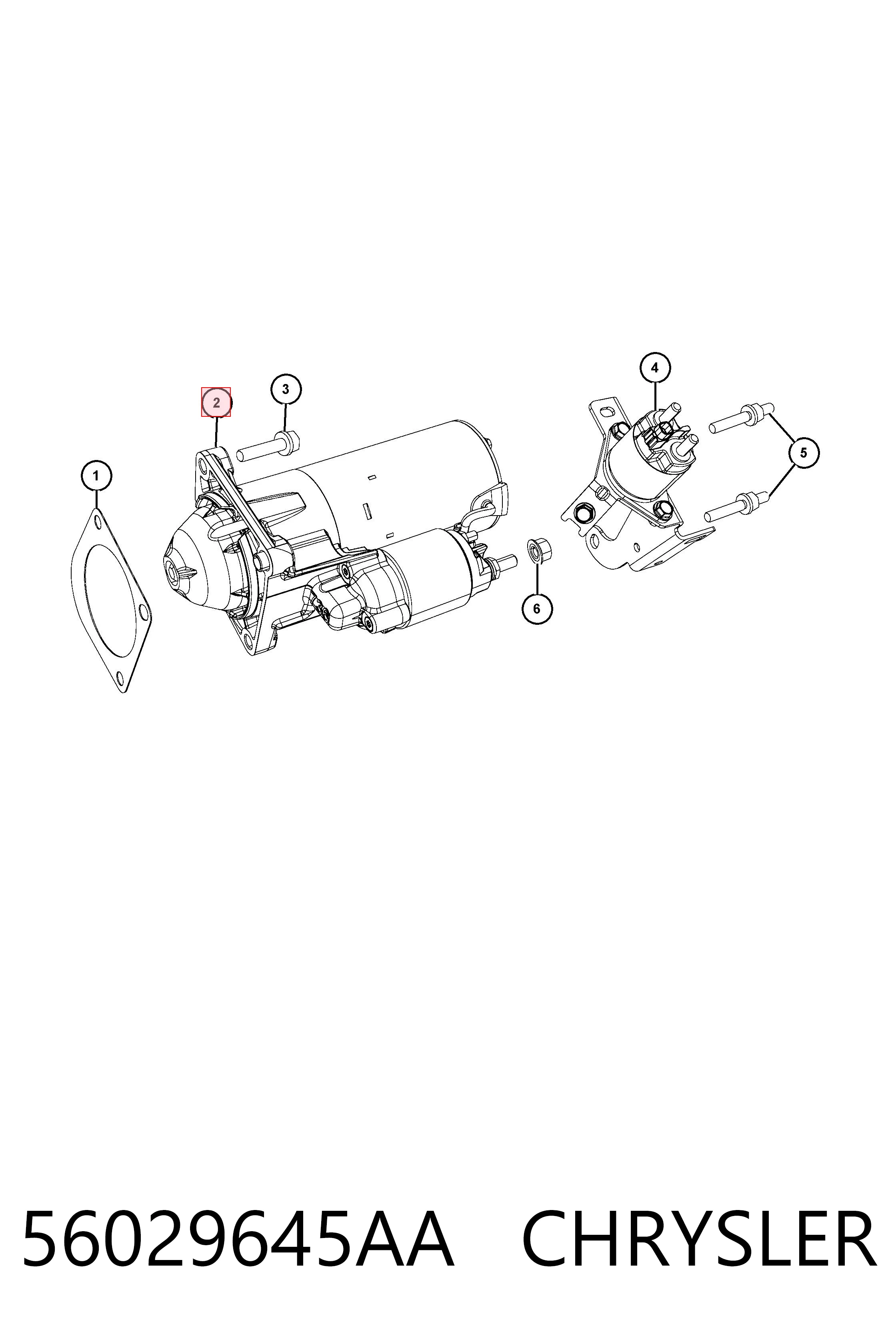 Motor de arranco para Jeep Compass  MP