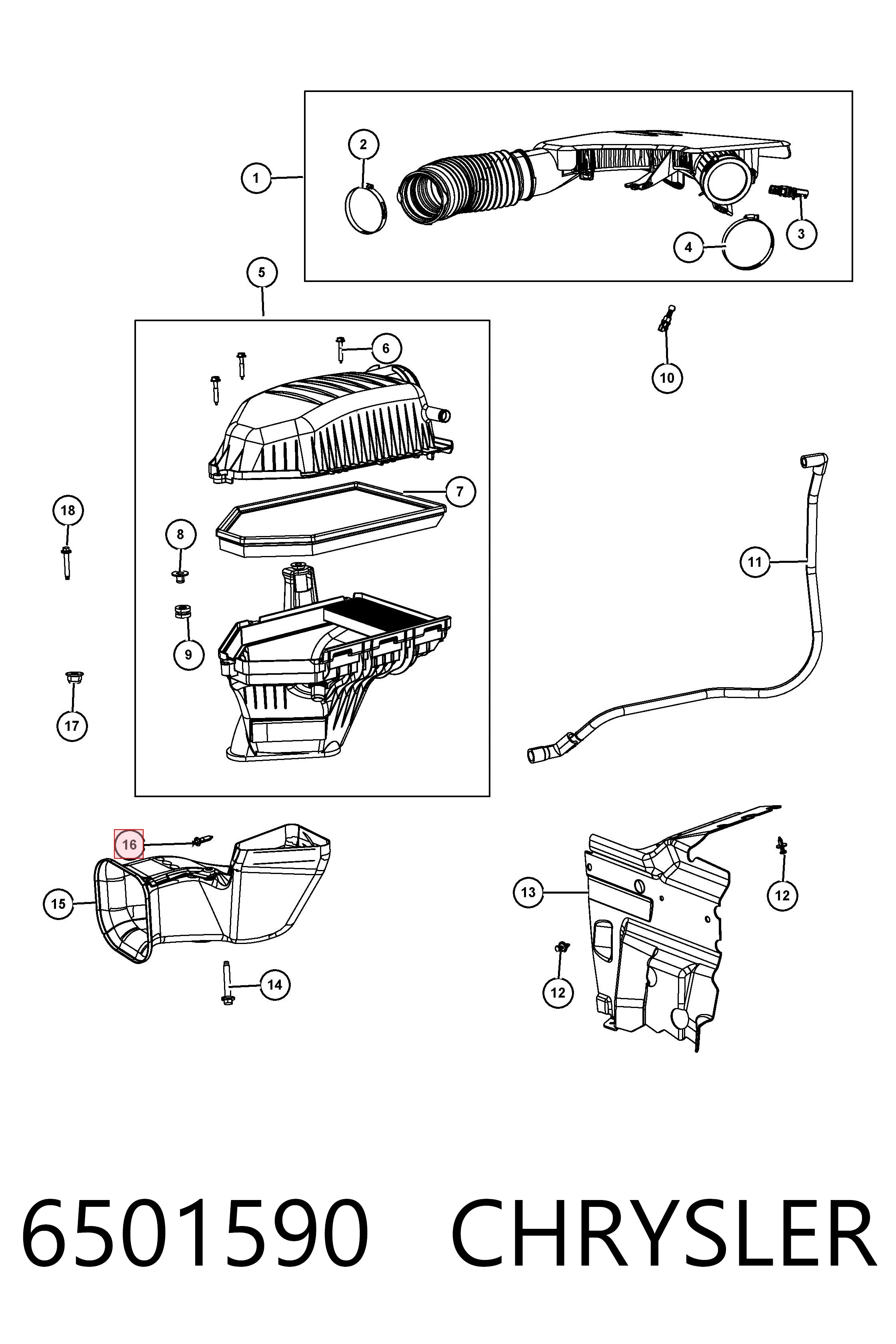 6501590 Chrysler 