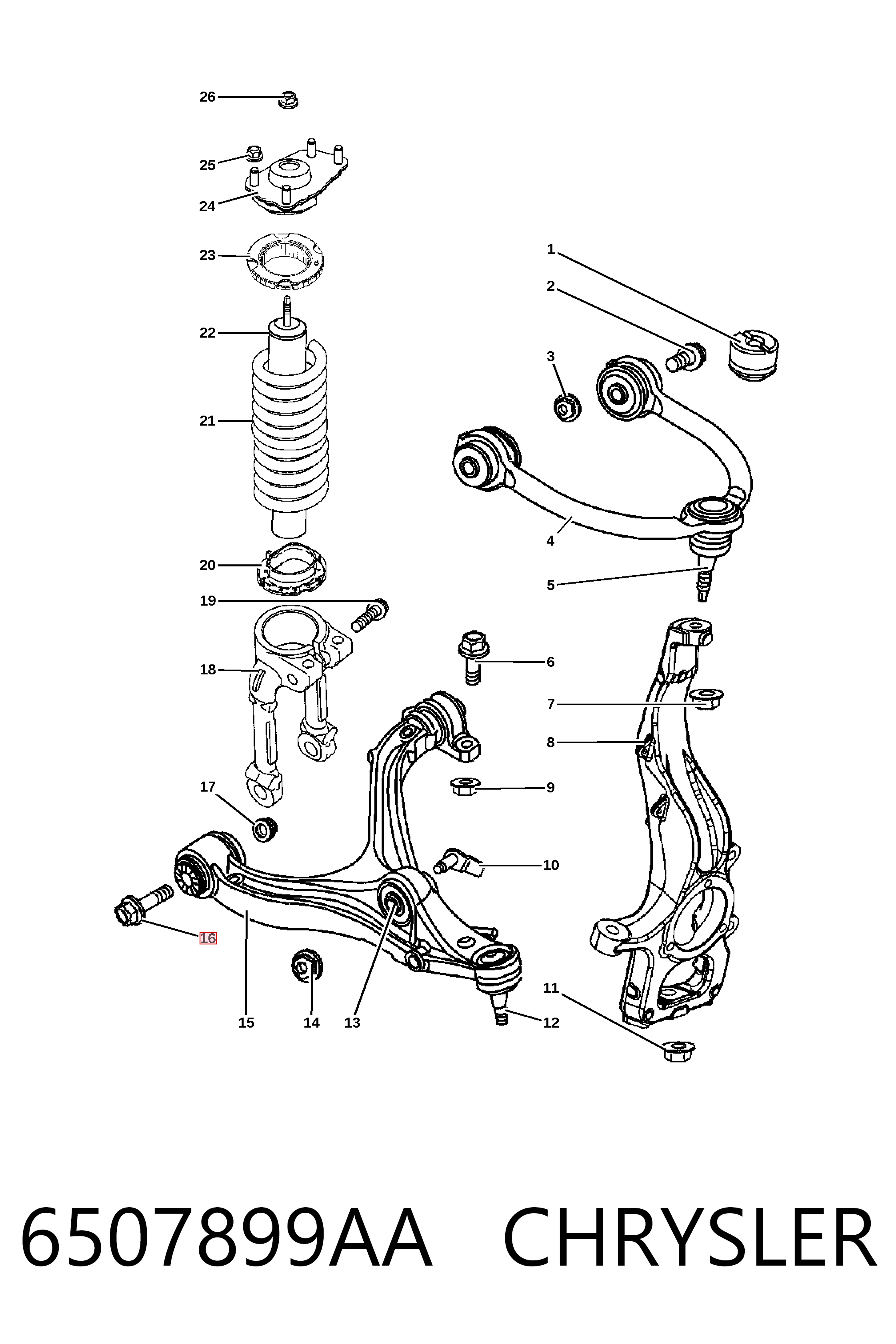  Fiat/Alfa/Lancia K06503047 preço, a partir de 64,88 USD