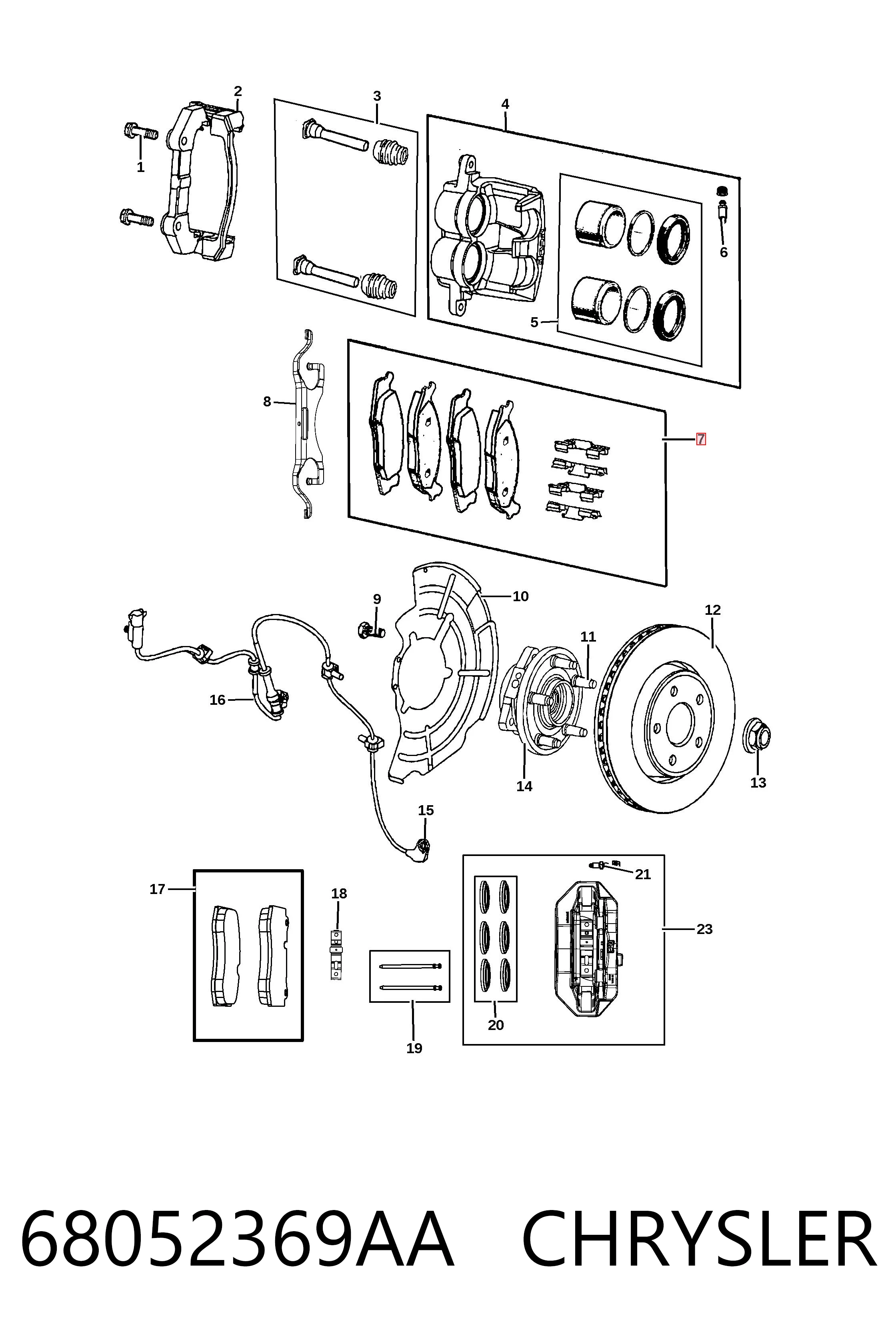 68052369AA Chrysler