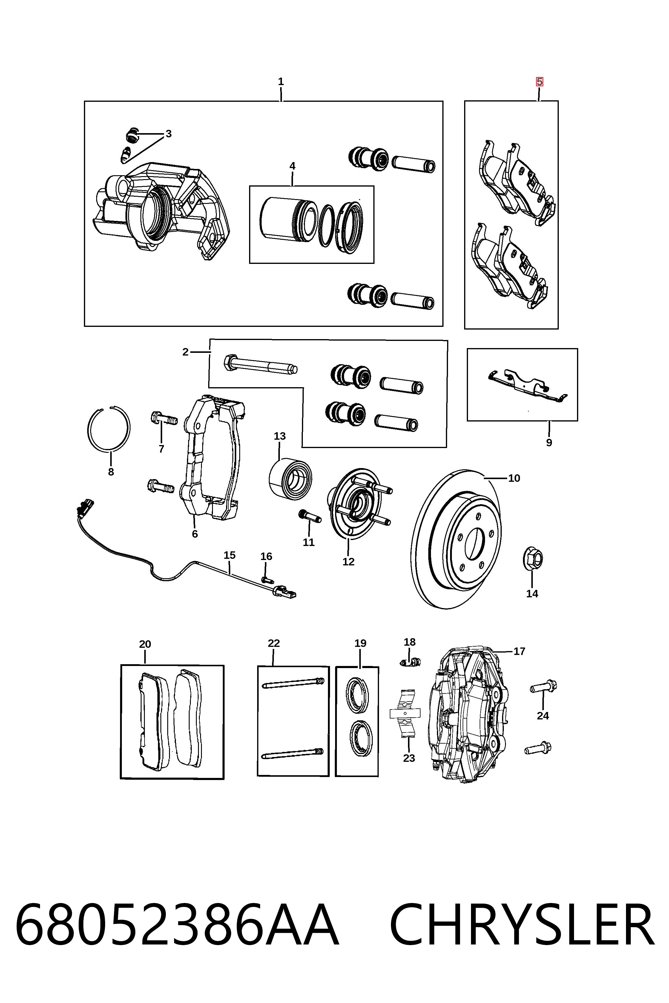 68052386AA Chrysler