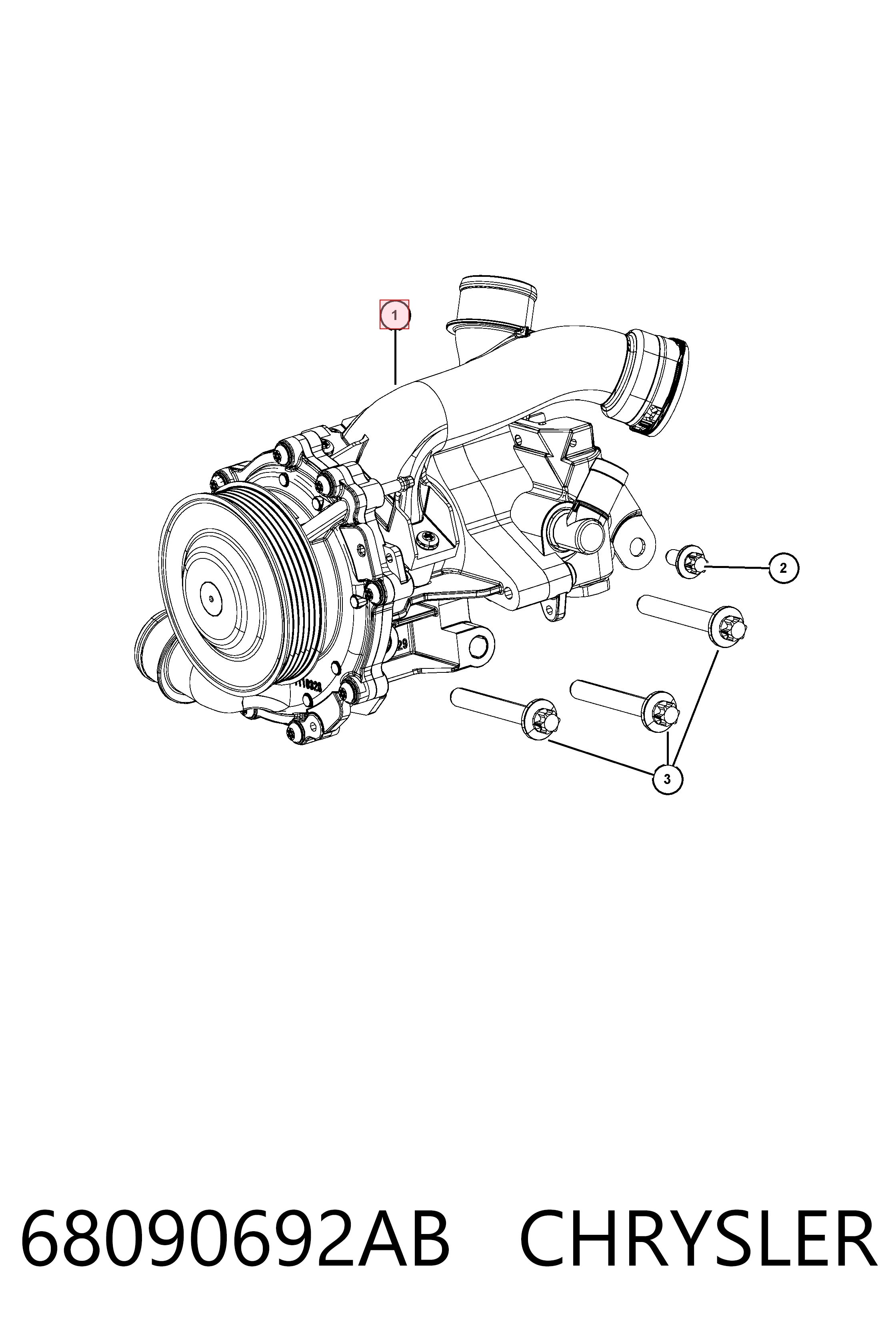 68090692AB Chrysler