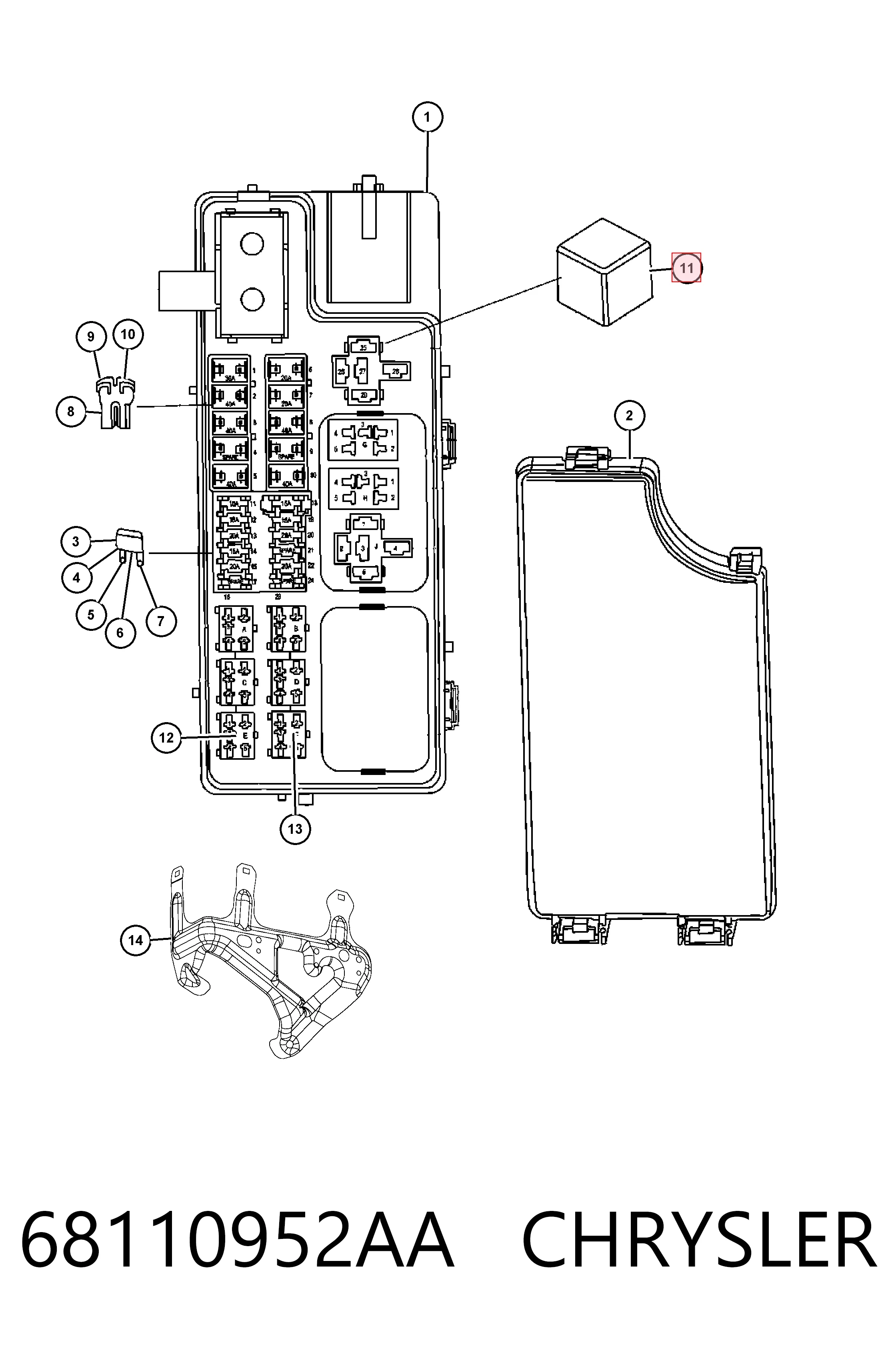 Compre 2060813 Ford Relê de ventilador