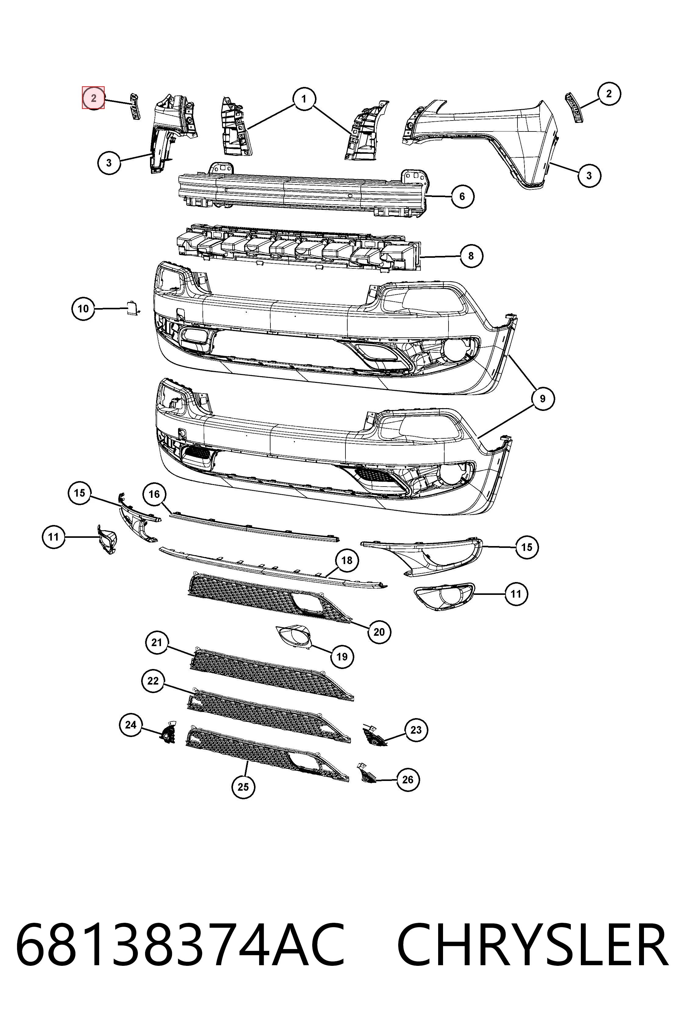 68138374AC Chrysler