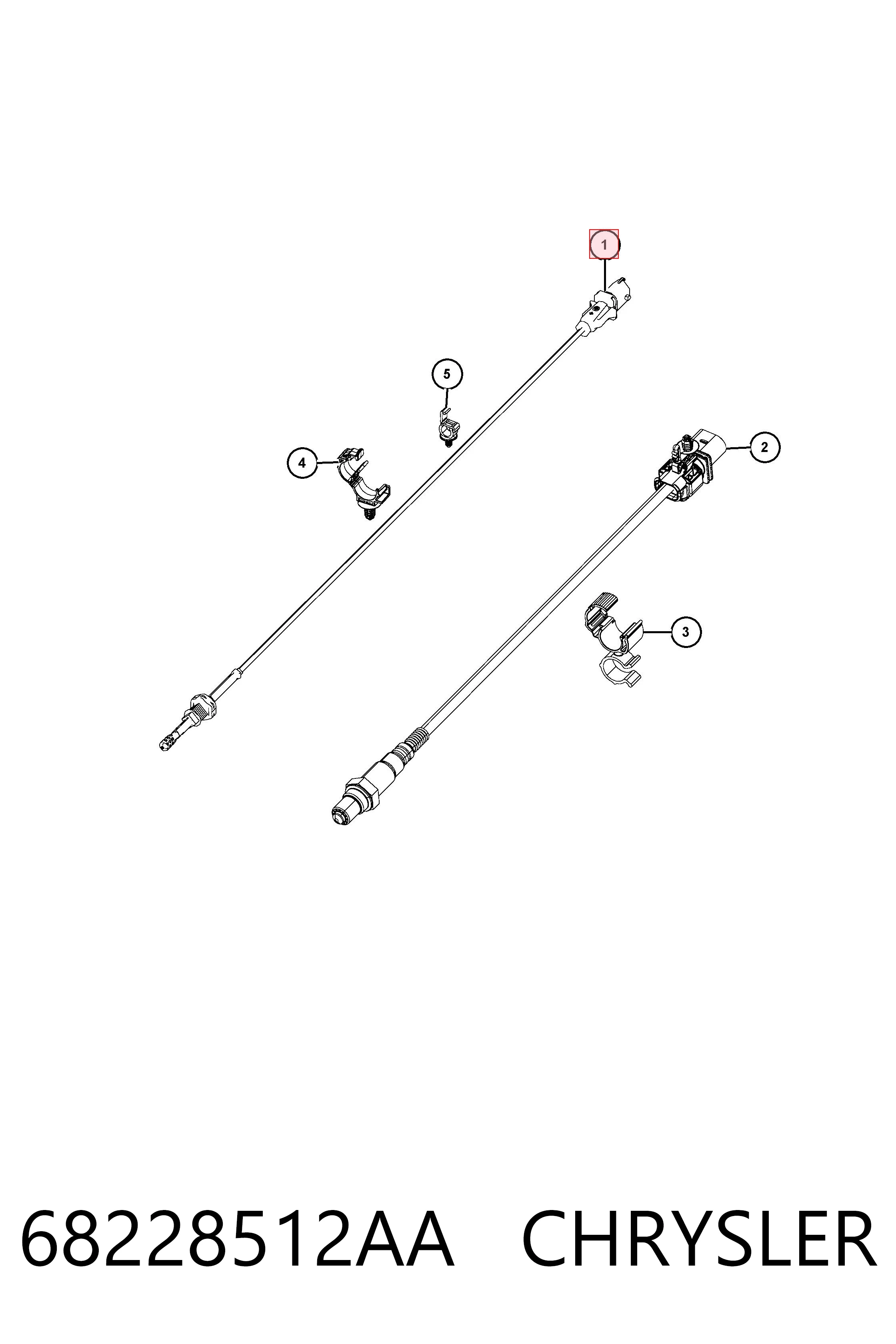 Compre 258017111 Bosch Sonda lambda, sensor de oxigênio até o catalisador