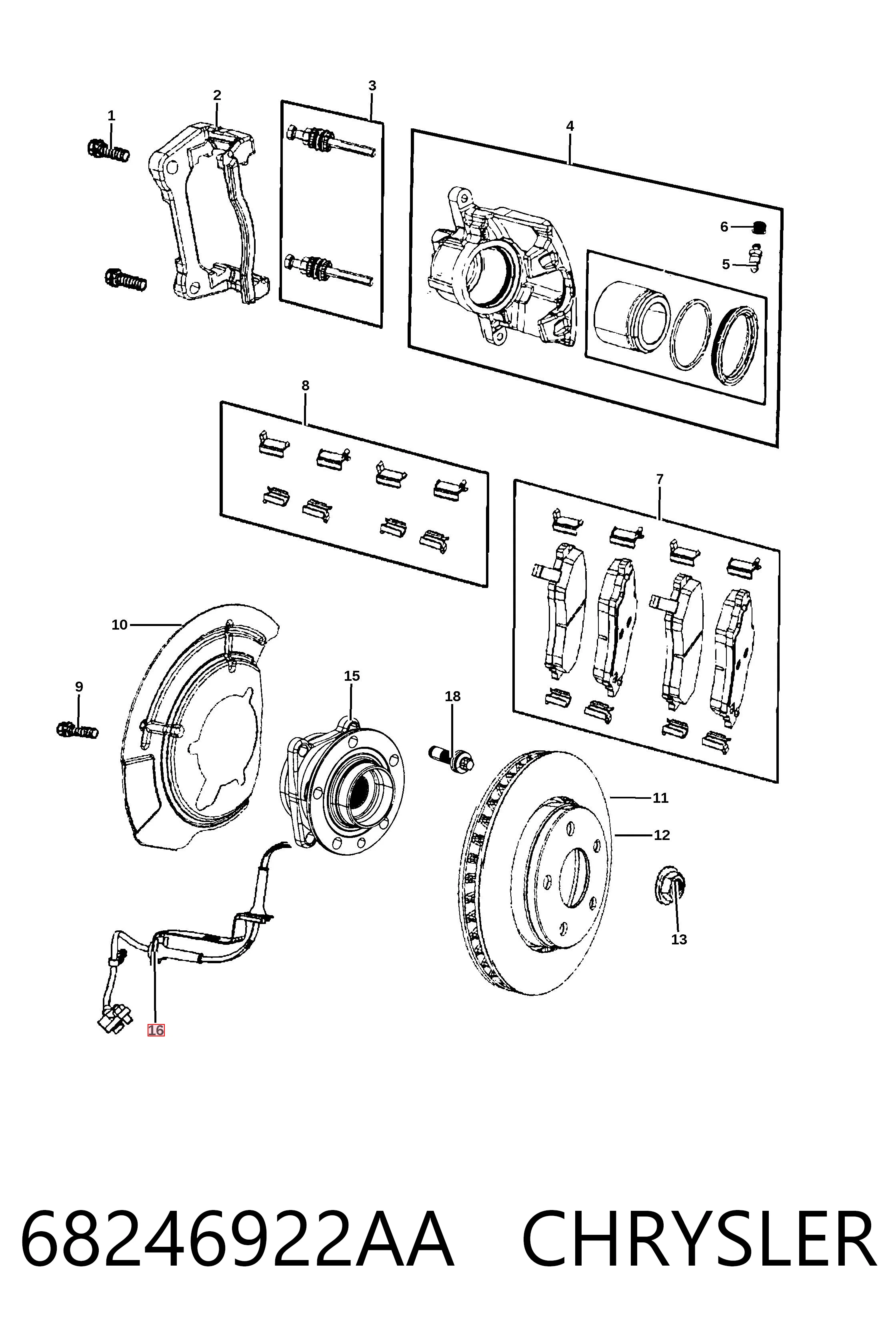 Sensor dianteiro de ABS V24720304 Vemo