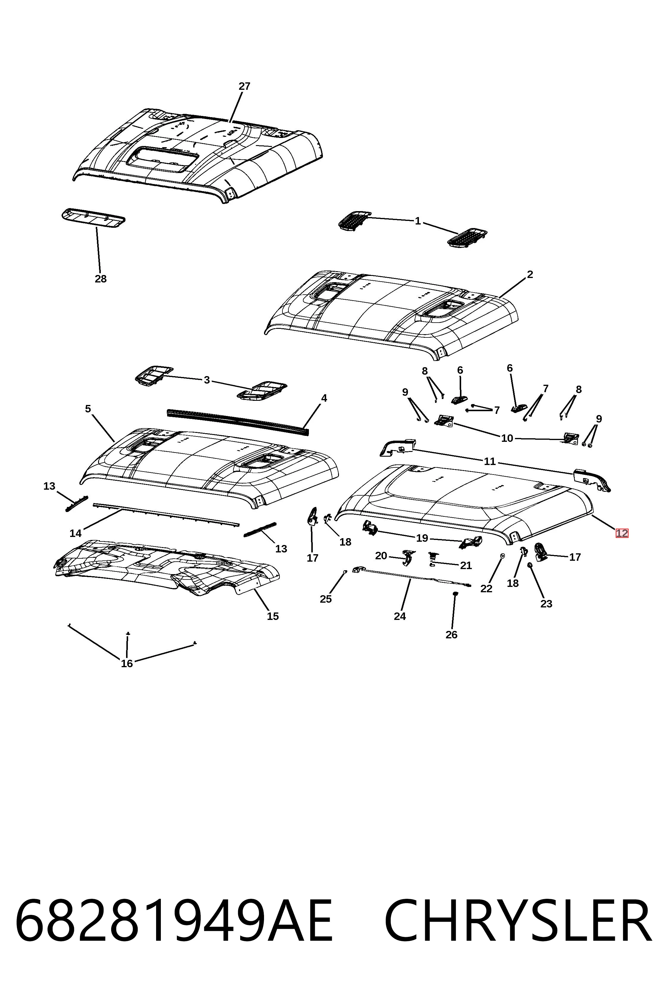 Capota Jeep Wrangler  JL