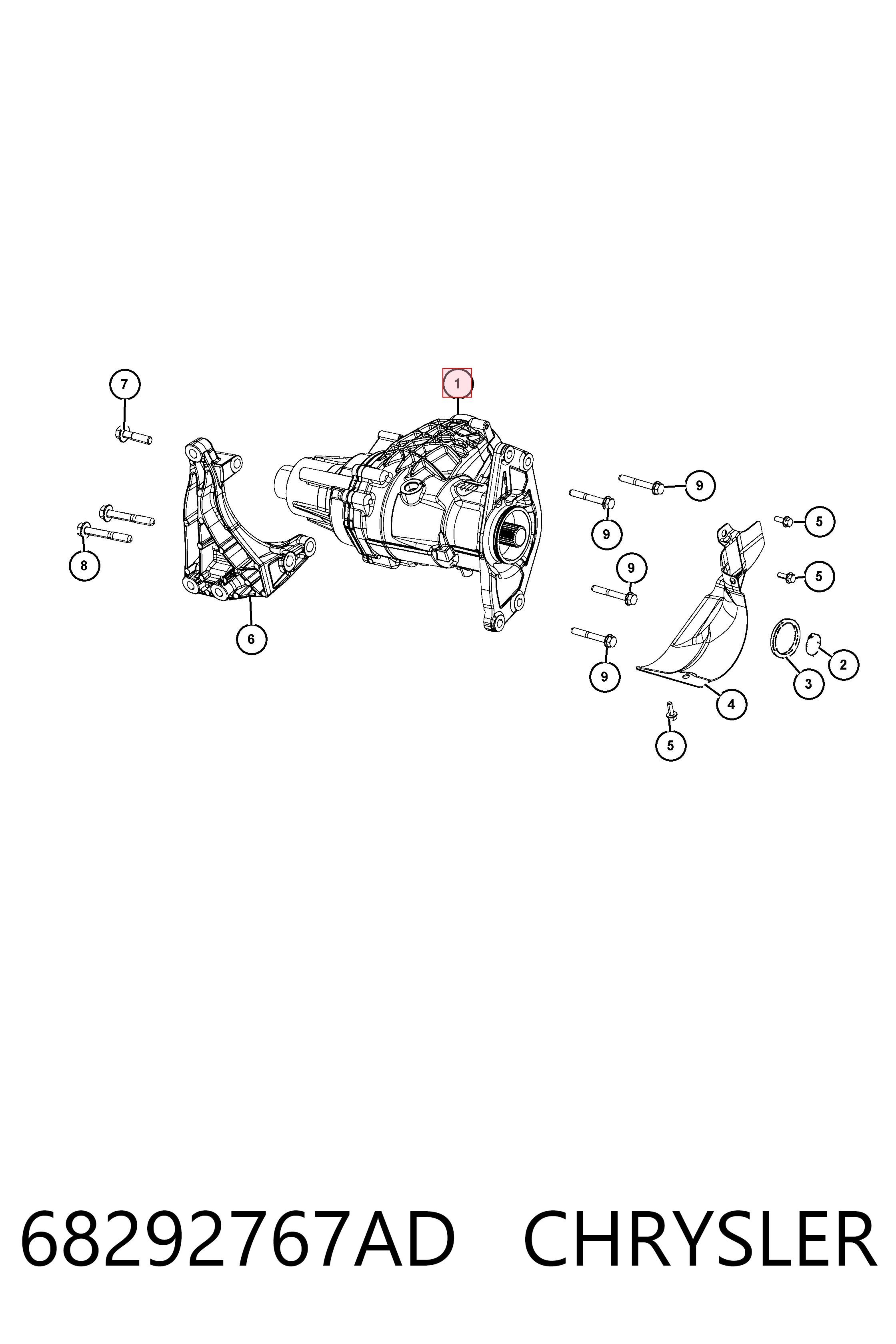 Caixa de transferência para Jeep Compass  MP