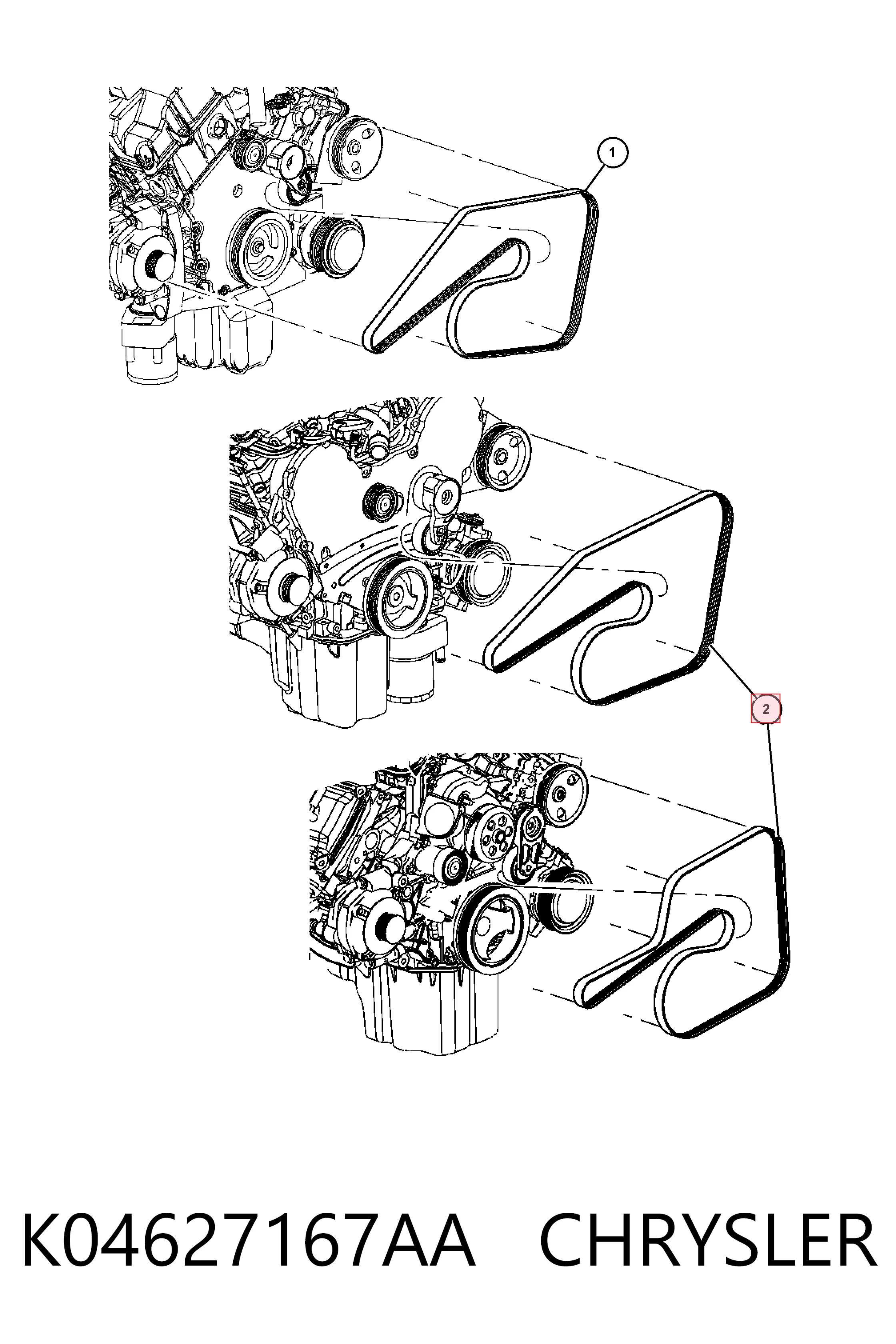 K04627167AA Chrysler