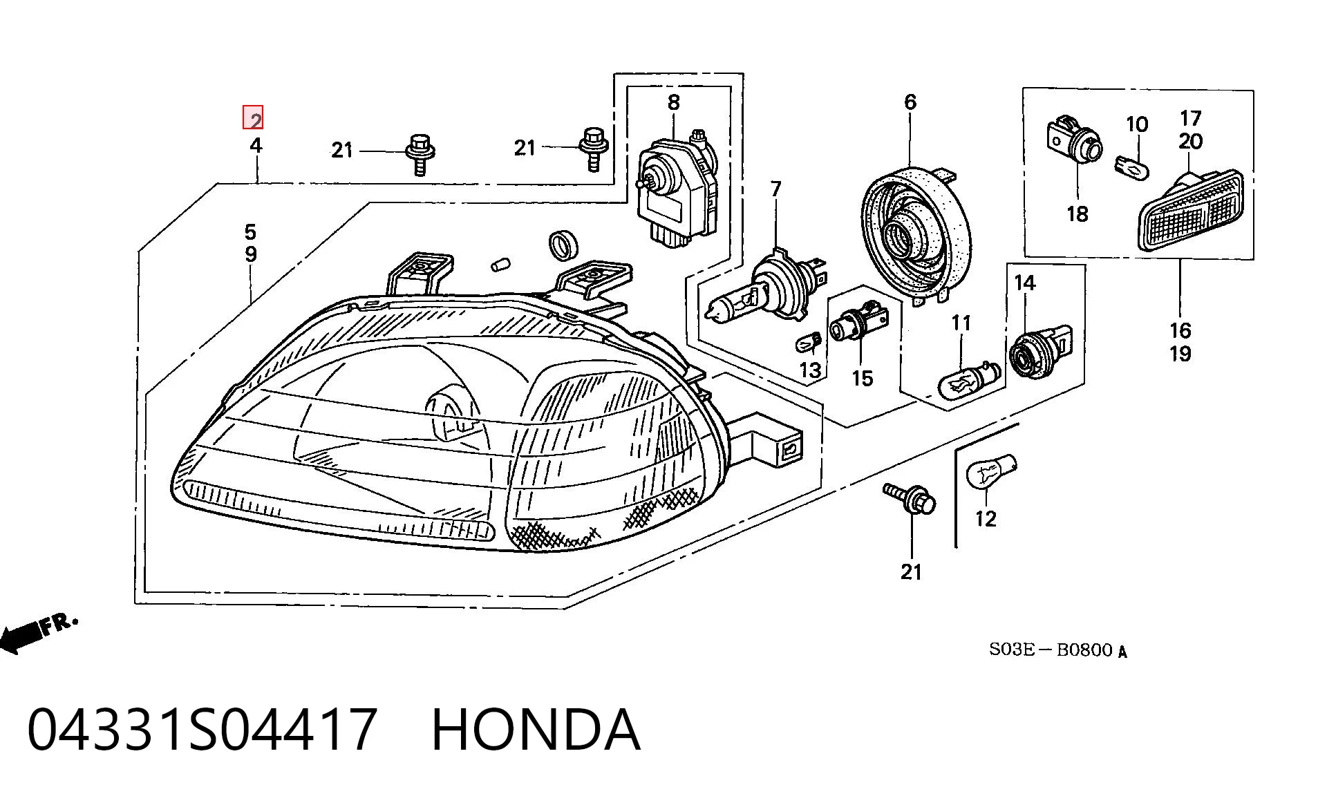  Honda Civic VI (EJ9, EK3/4)