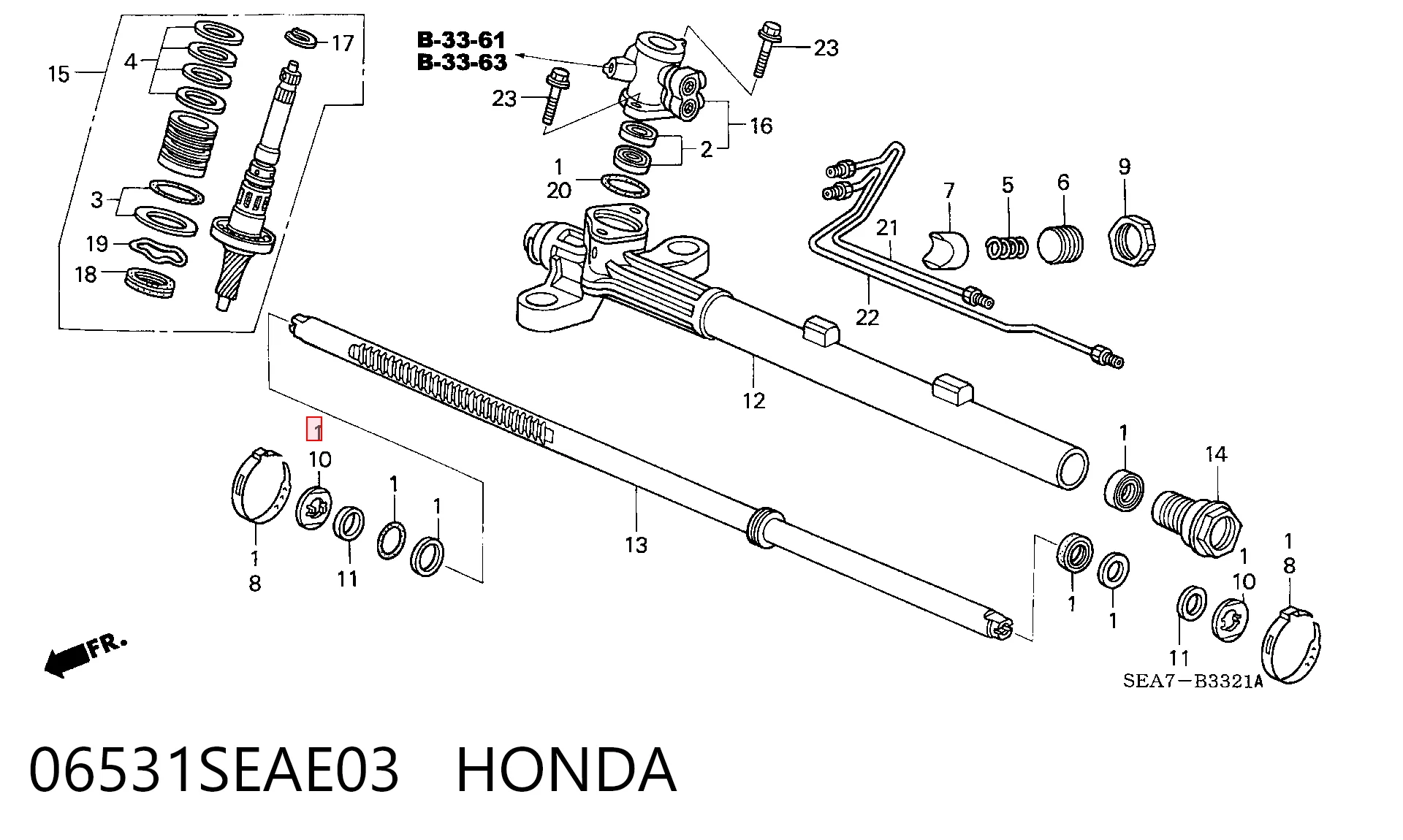 06531SEAE03 Honda