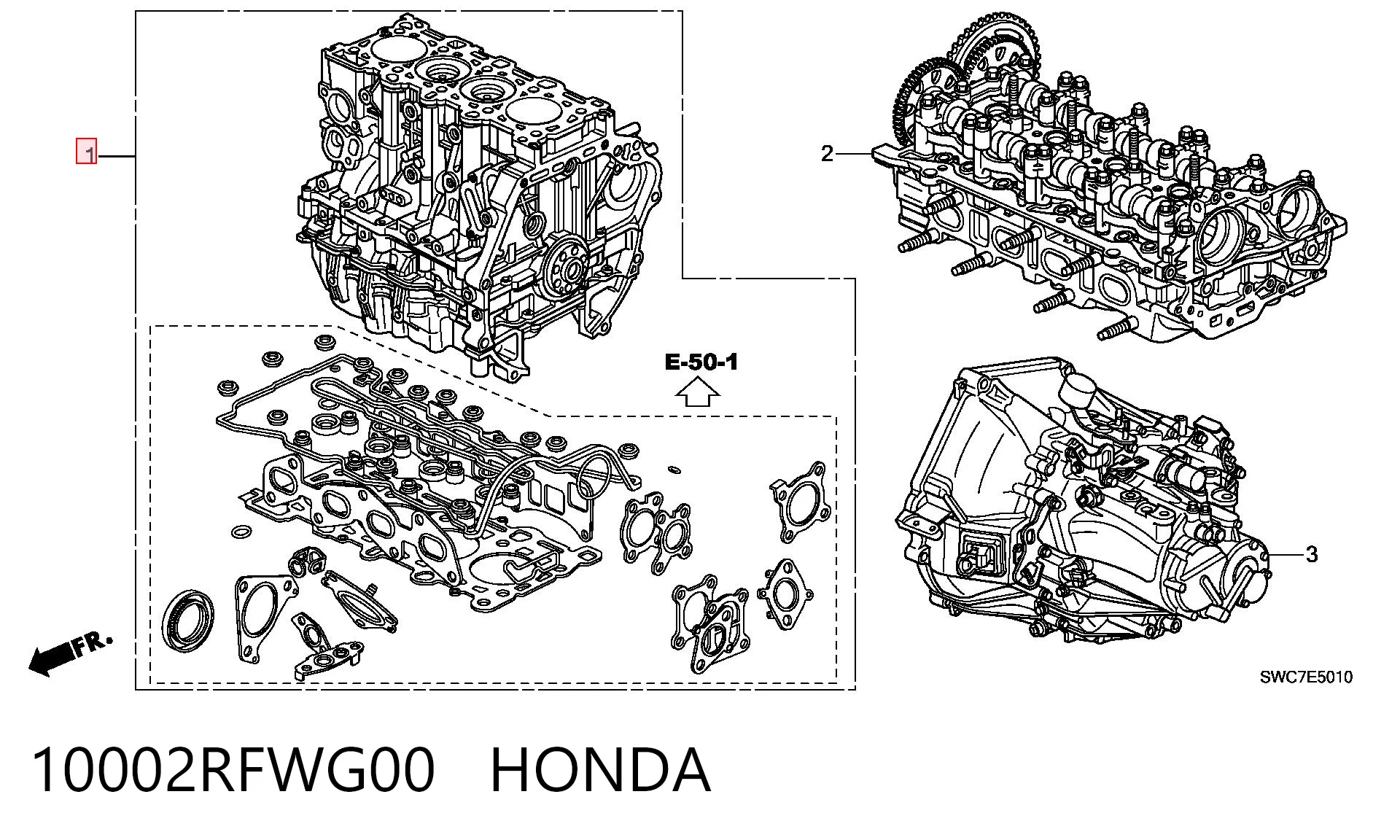 10002RFWG00 Honda