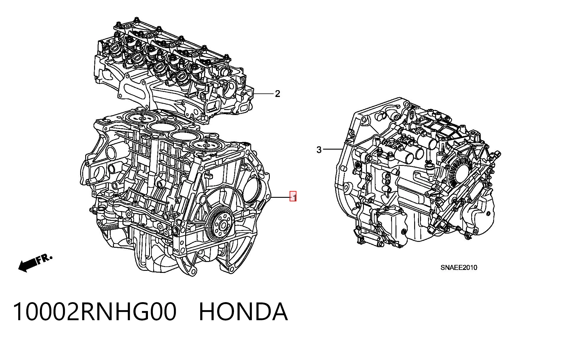 10002RNHG00 Honda