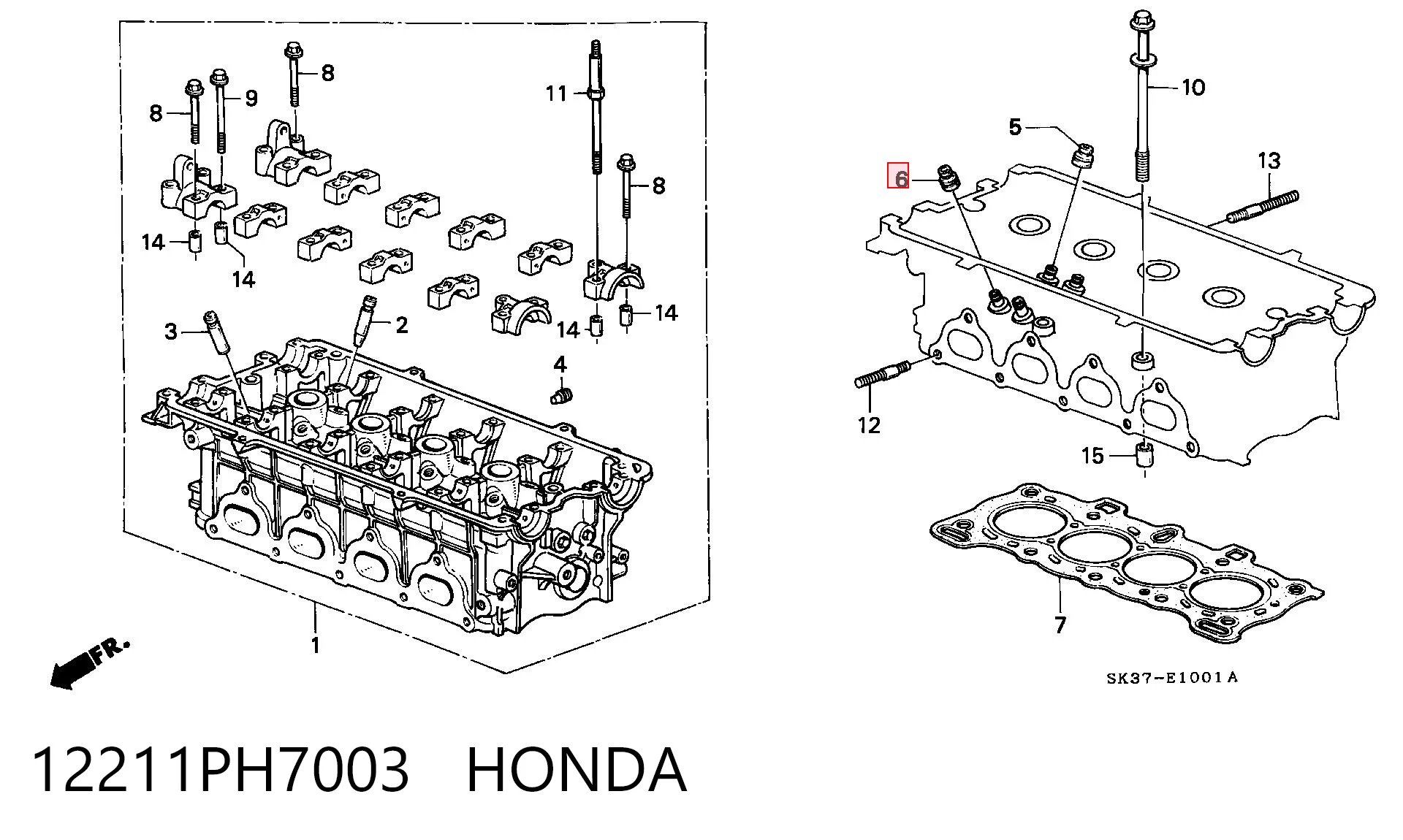 12211PH7003 Honda