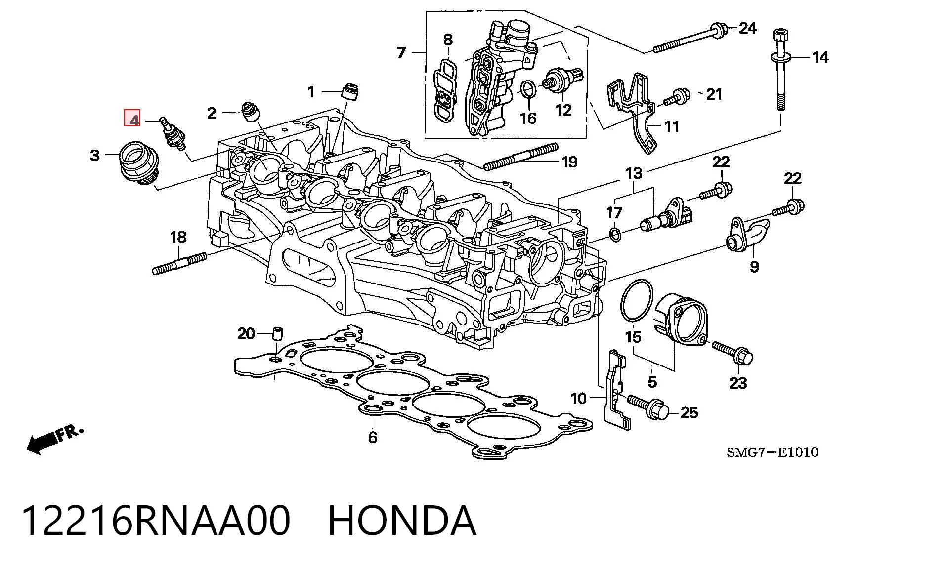 12216RNAA00 Honda 