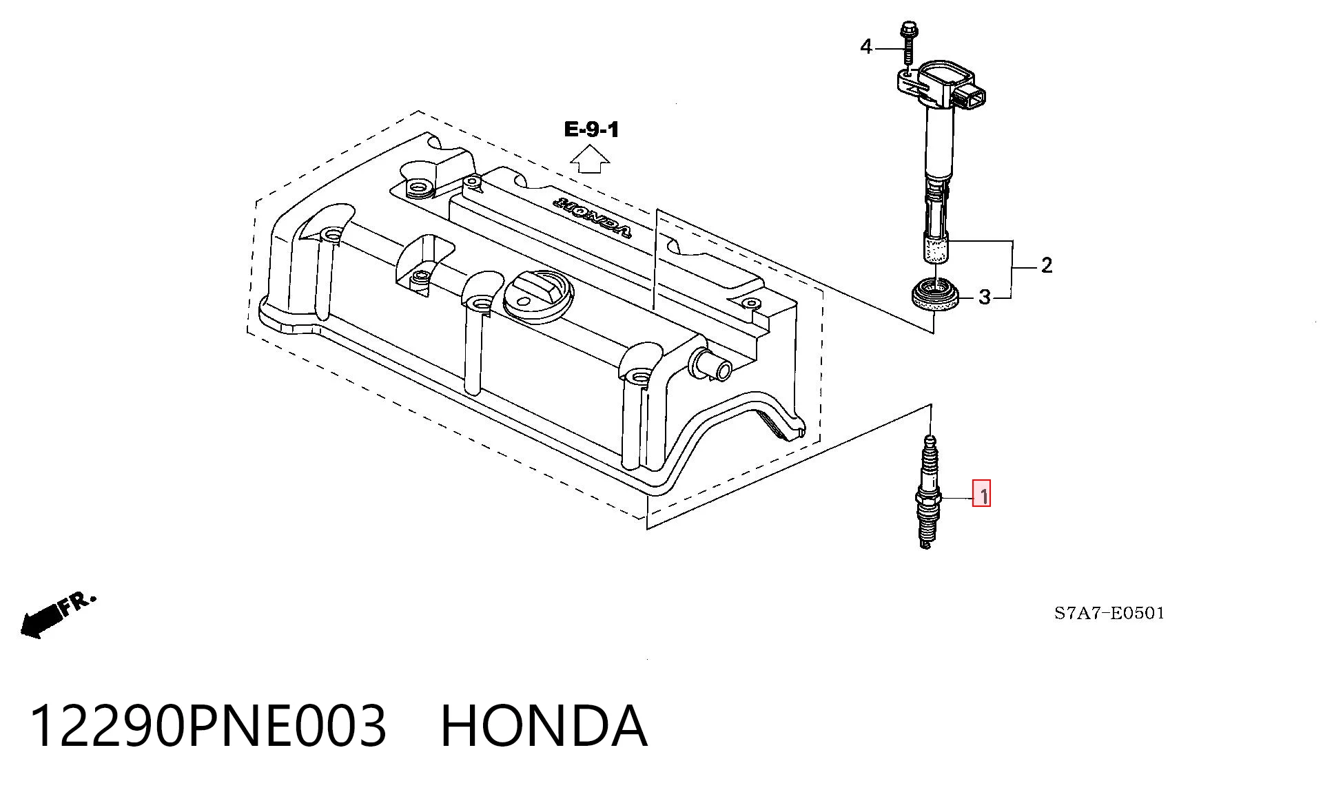 Compre Vela de ignição Honda CR-V 2
