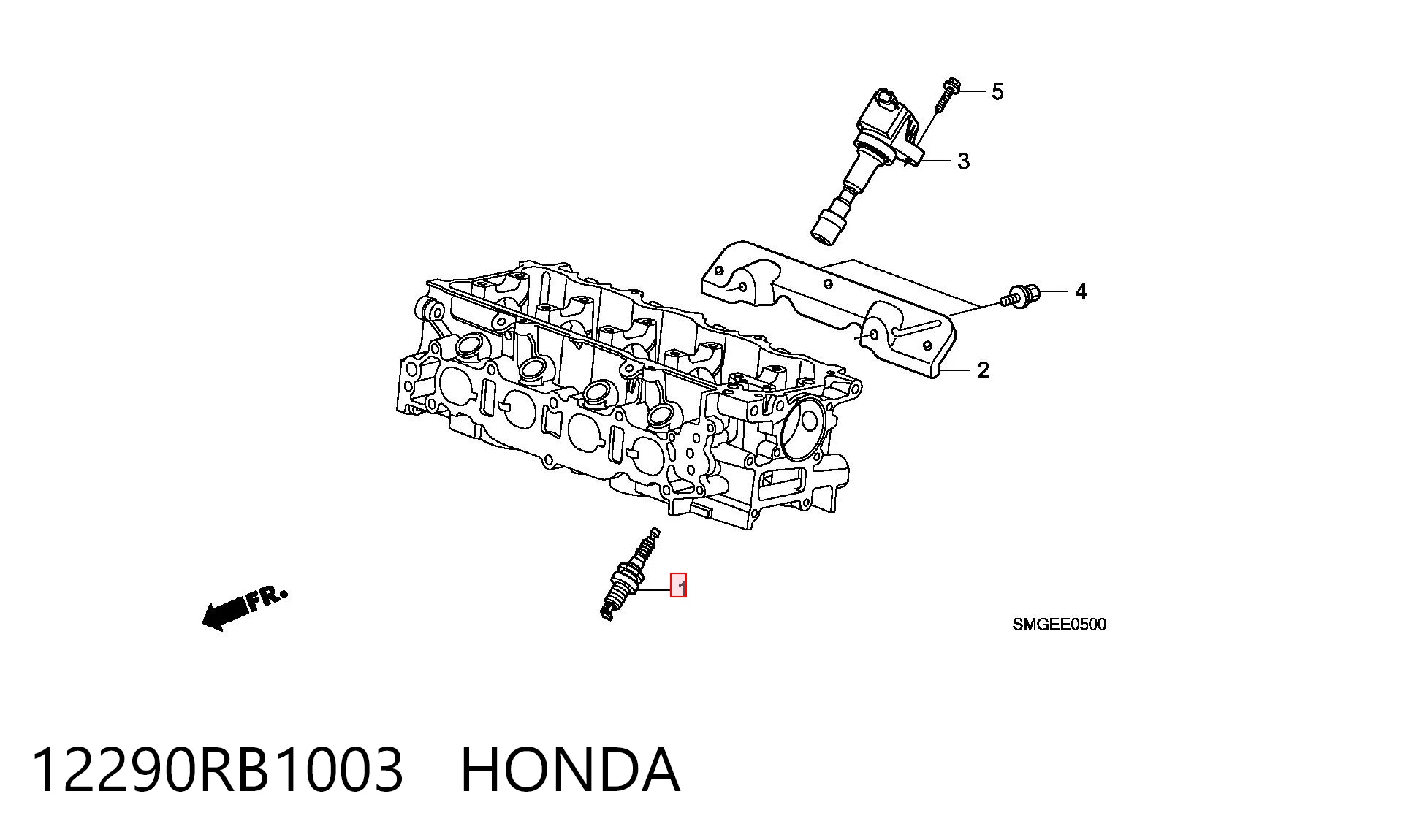 12290RB1003 Honda Vela de ignição
