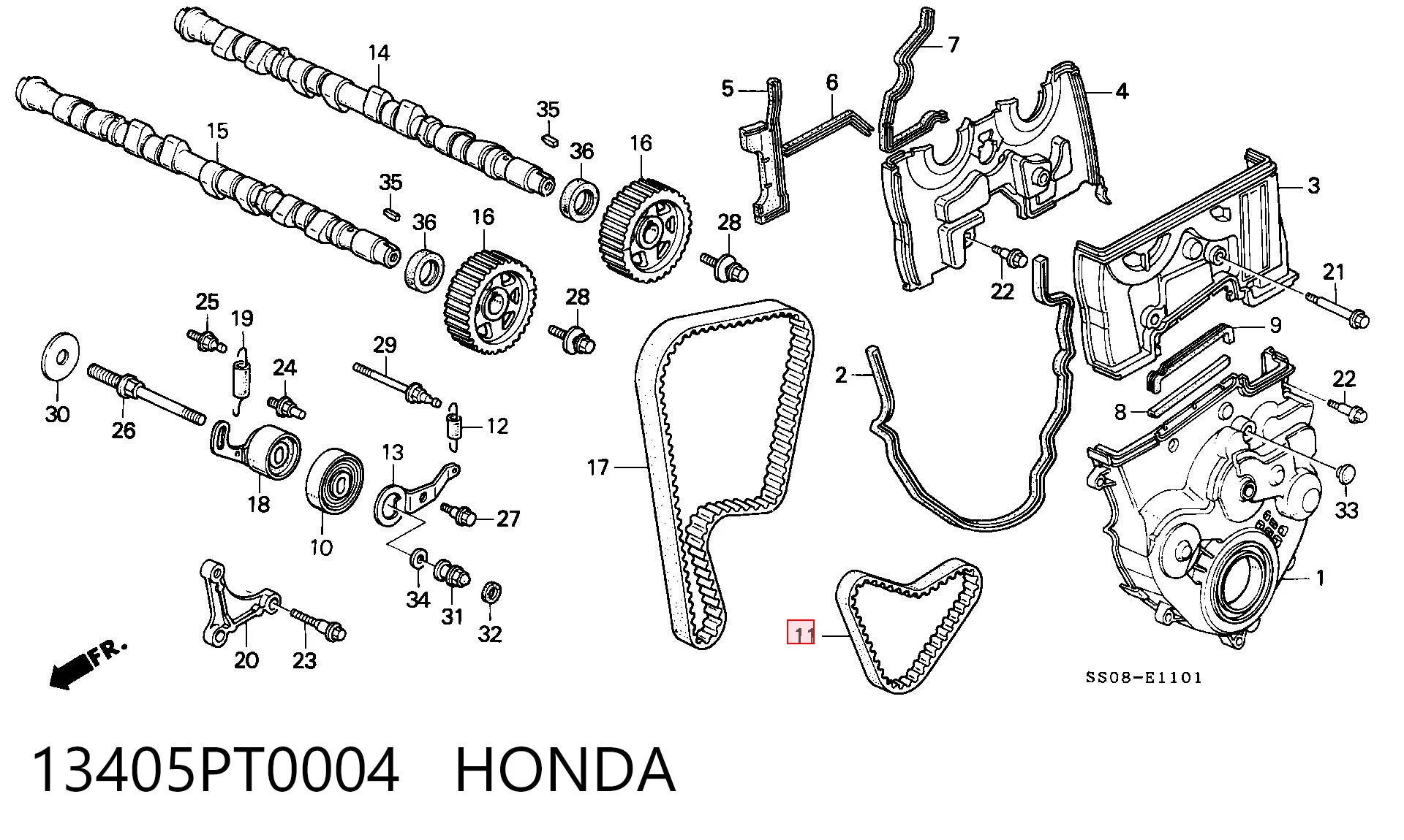 13405PT0004 Honda