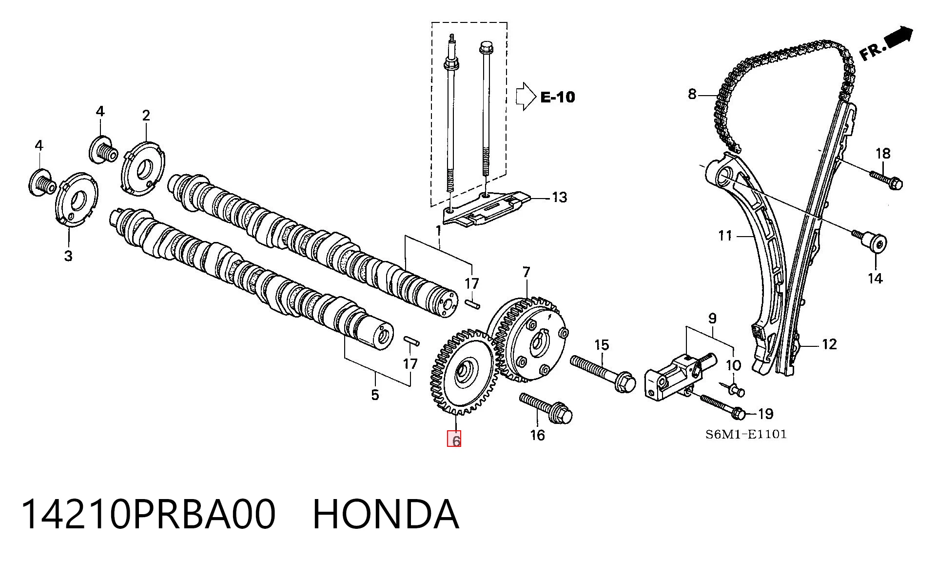 14210PRBA00 Honda