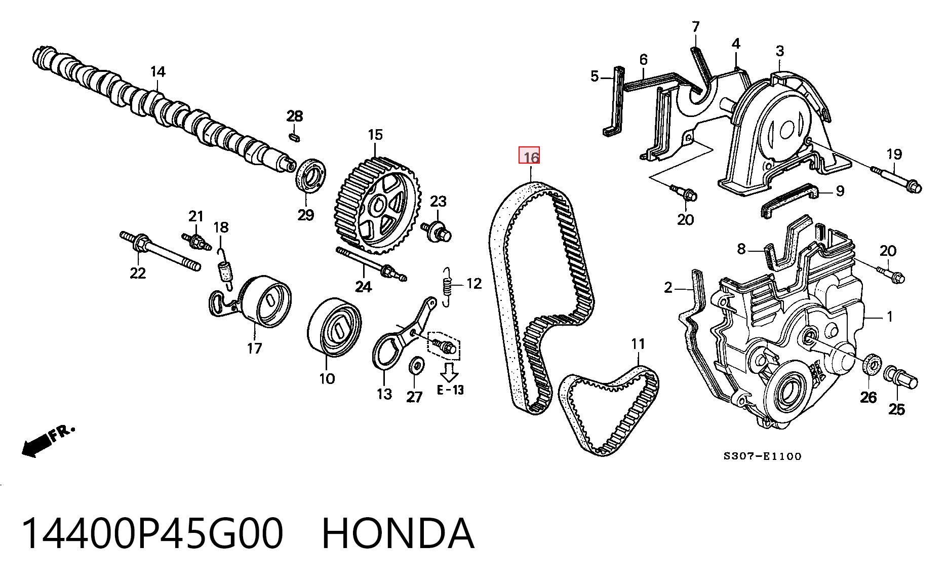 Accord V sedan (1993-1996) original desde 22,52 €