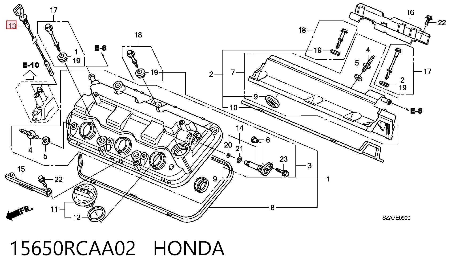 15650RCAA02 Honda
