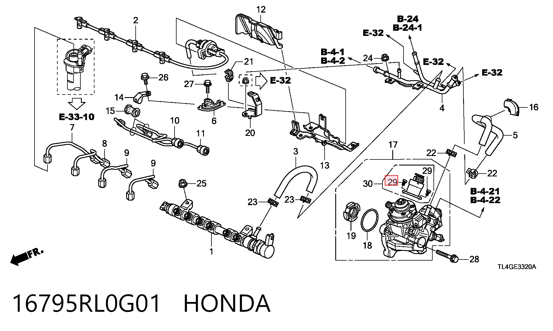 16795RL0G01 Honda