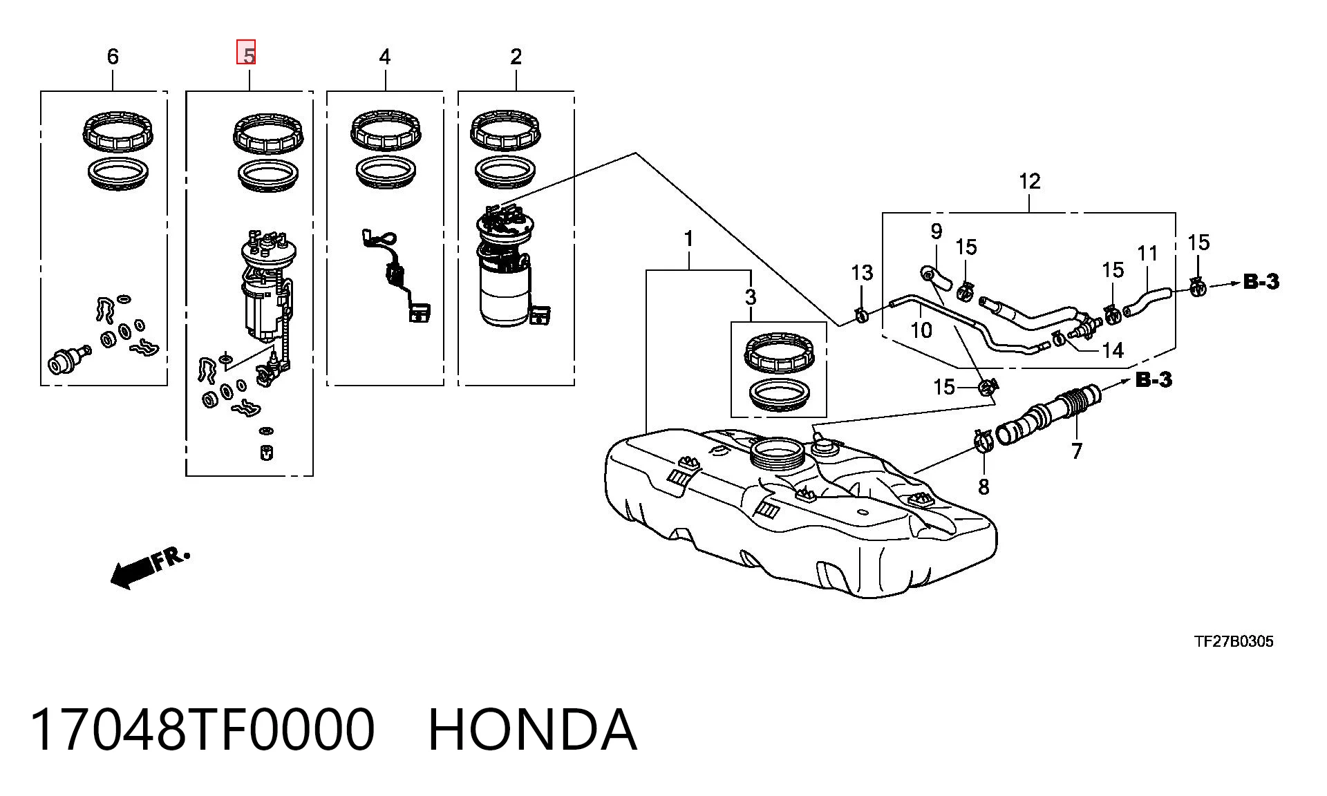 17048TF0000 Honda