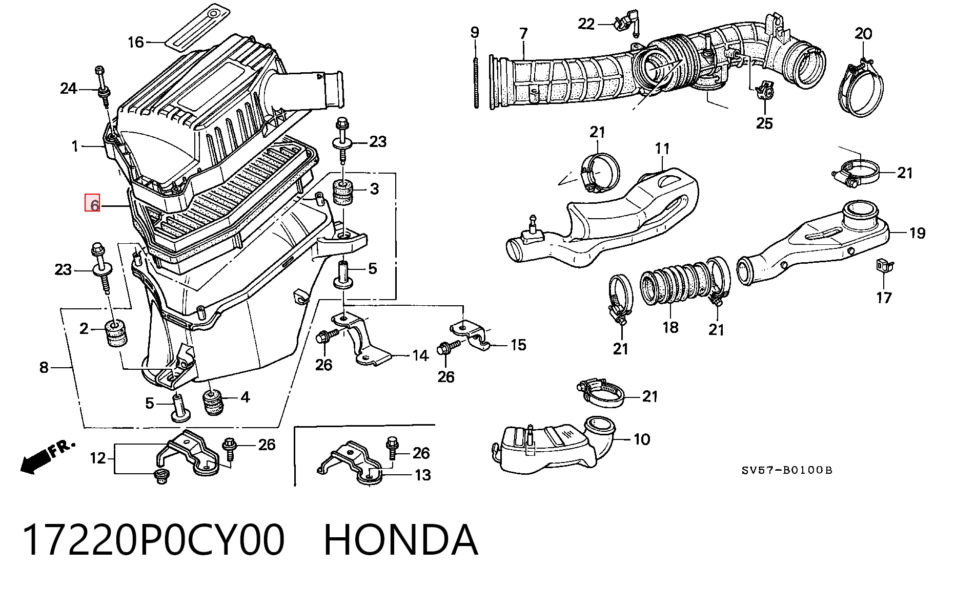  Accord V coupé (1993-1998) original desde 10,95 €