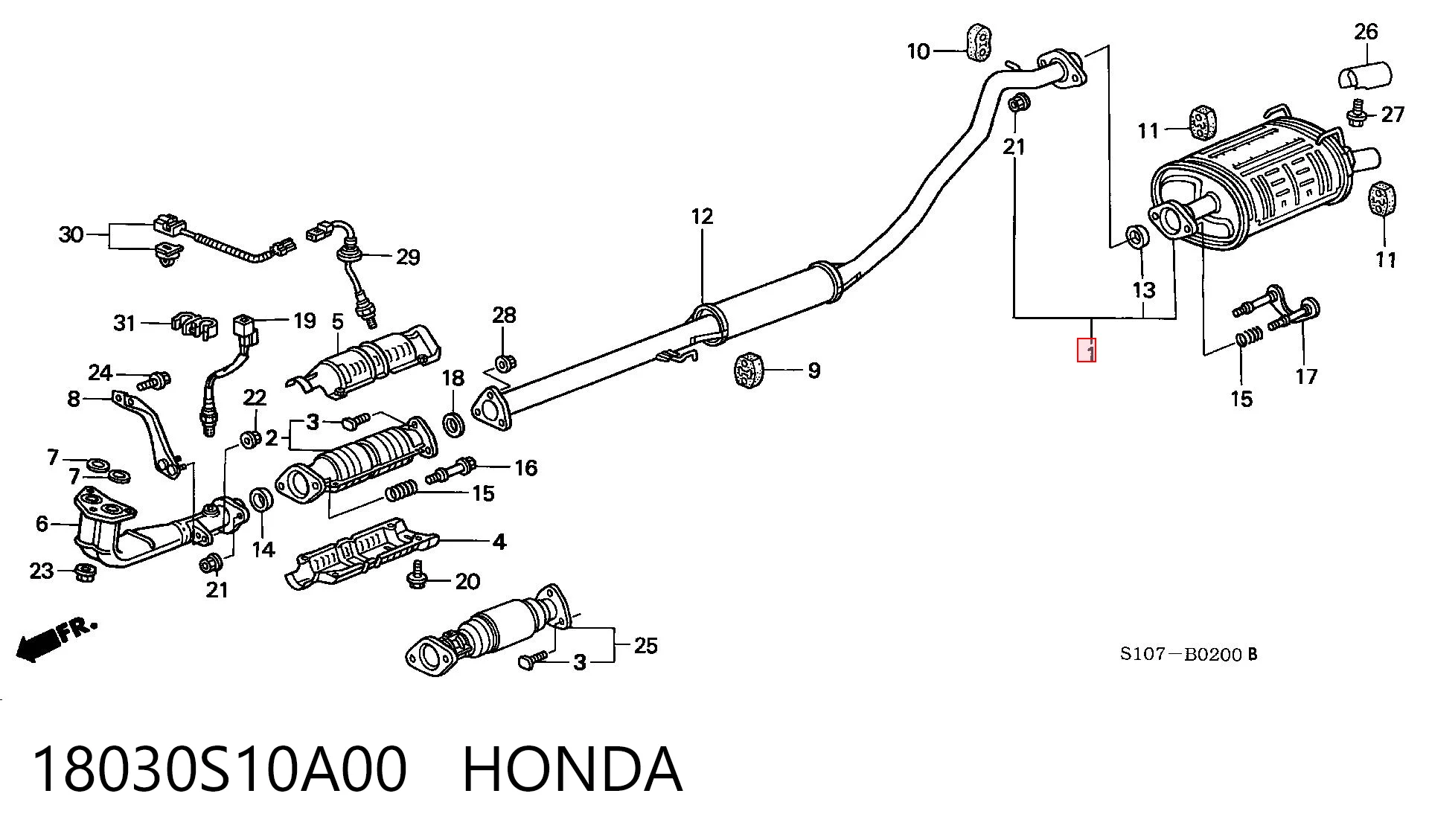 18030S10A00 Honda