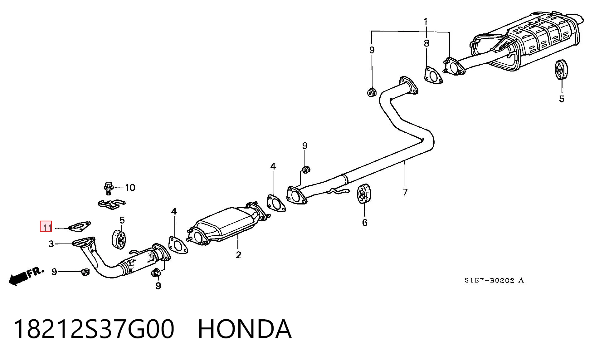 18212S37G00 Honda