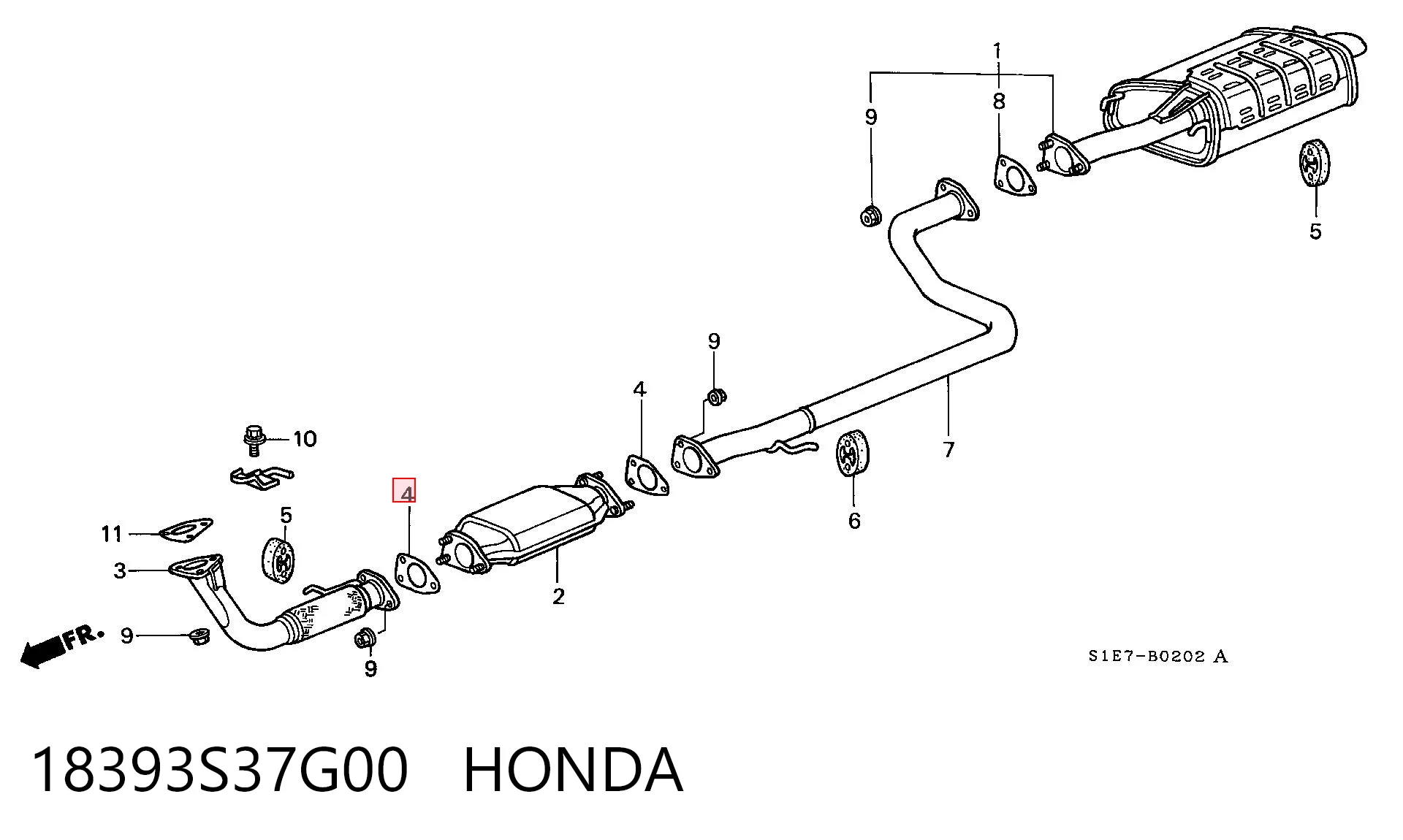 18393S37G00 Honda