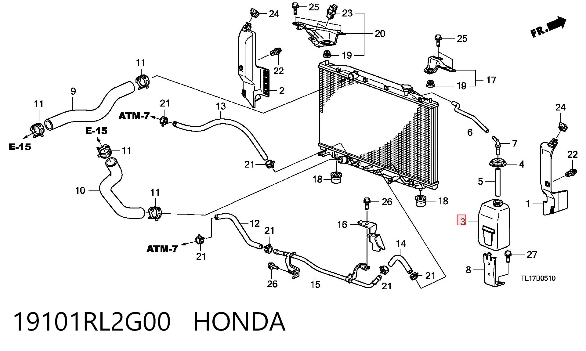 19101RL2G00 Honda