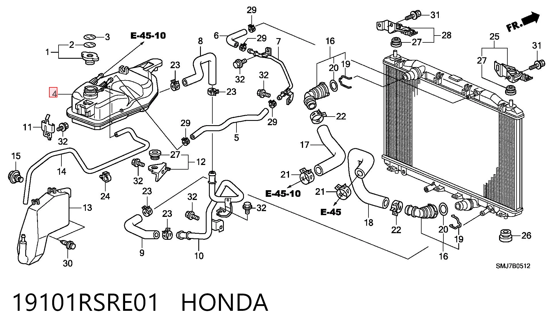 19101RSRE01 Honda