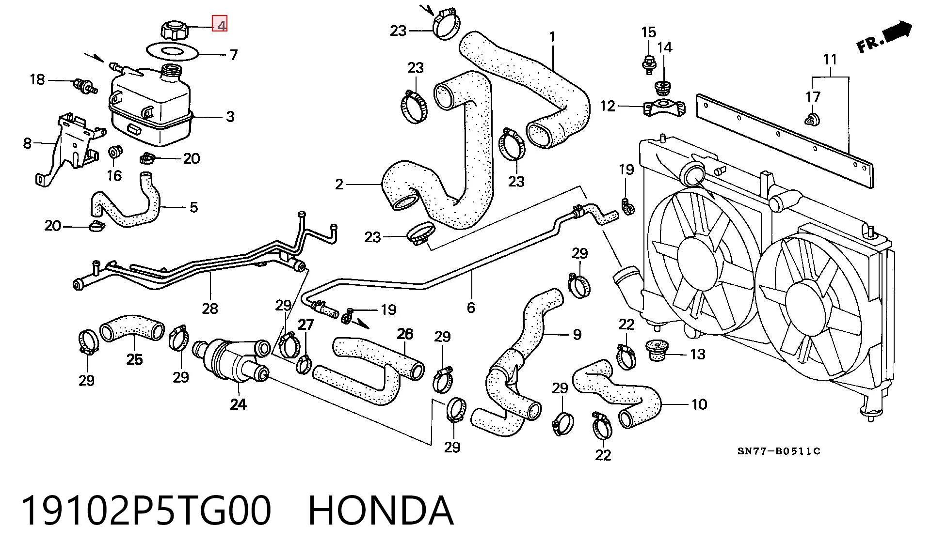 Civic VI hatchback (1997-2001) original desde 6,82 €
