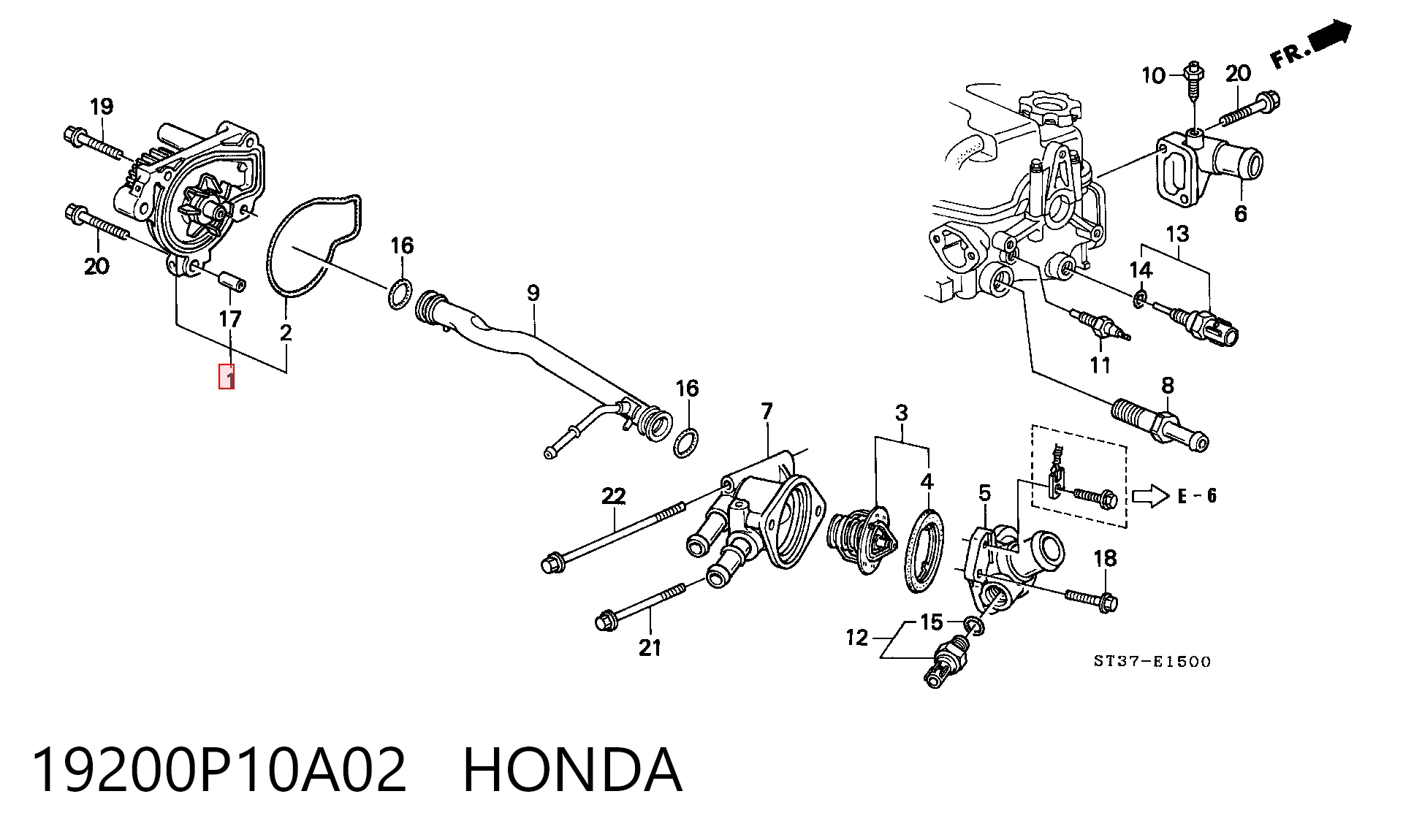 19200P10A02 Honda