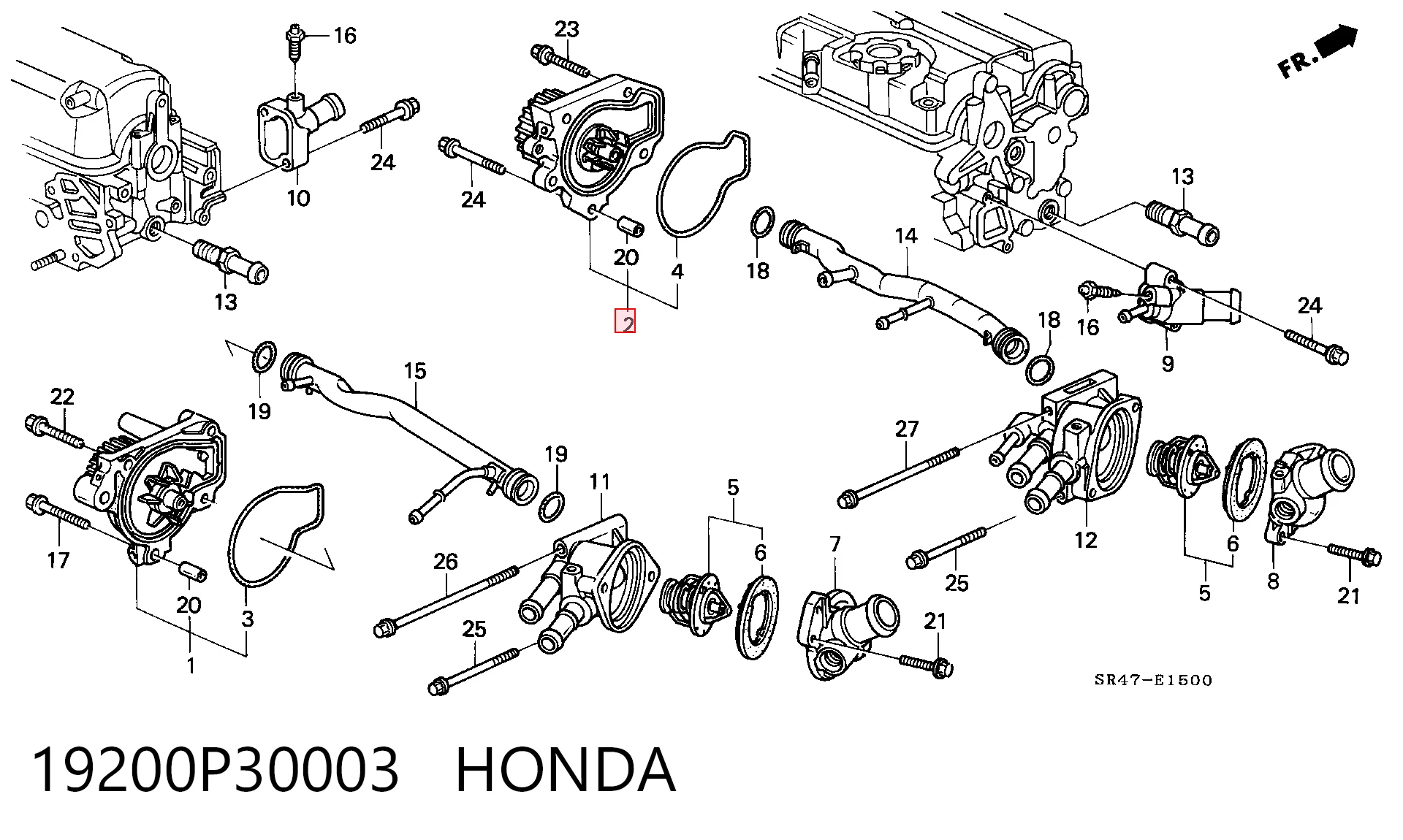 19200P30003 Honda