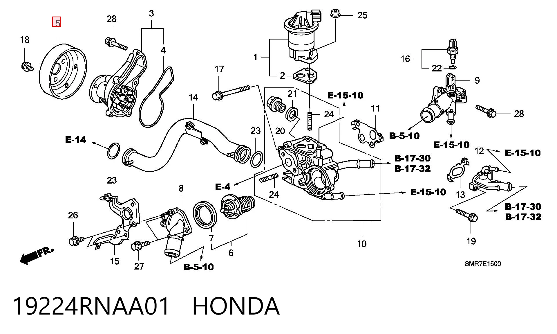 19224RNAA01 Honda