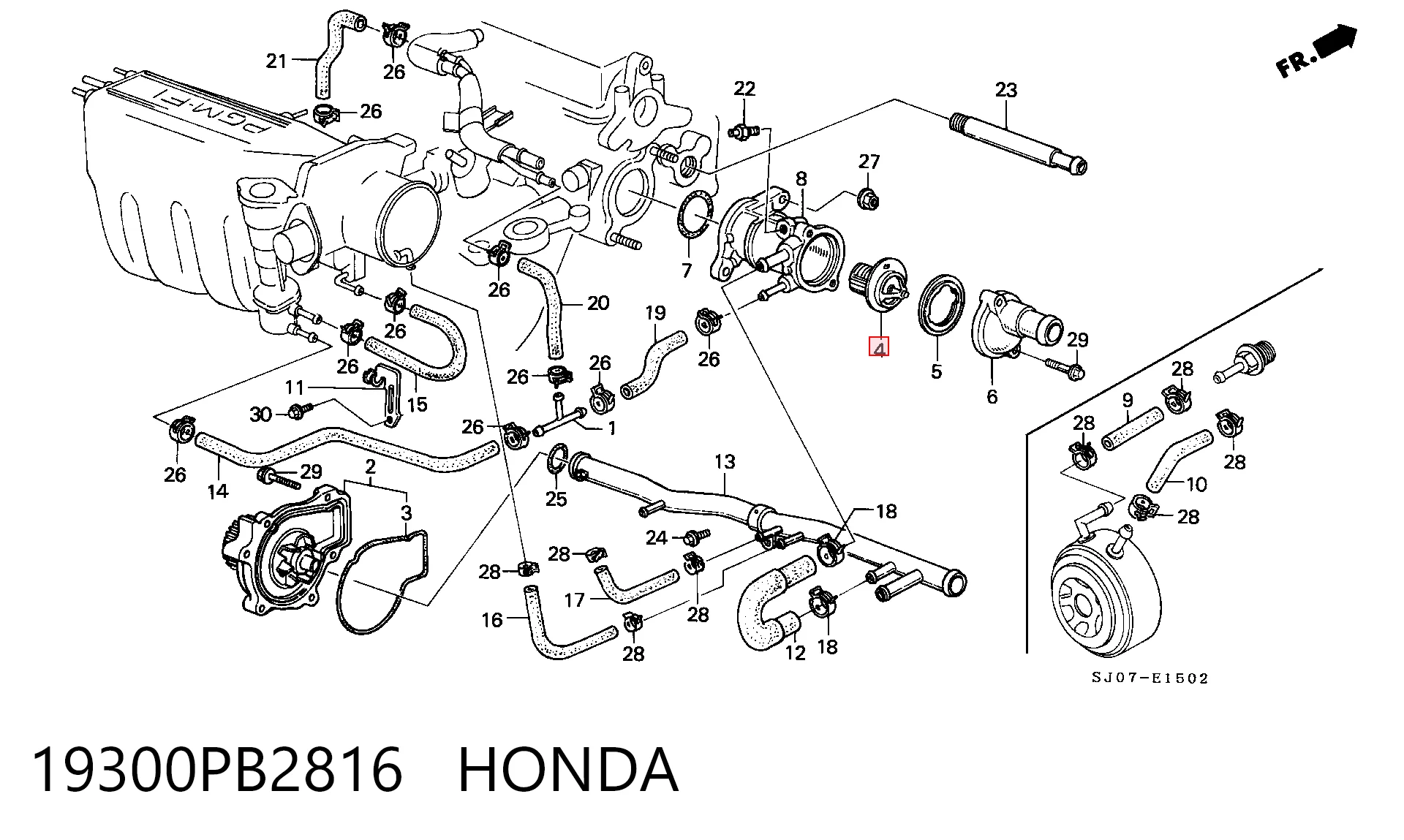 Preço da peça  Accord III sedan