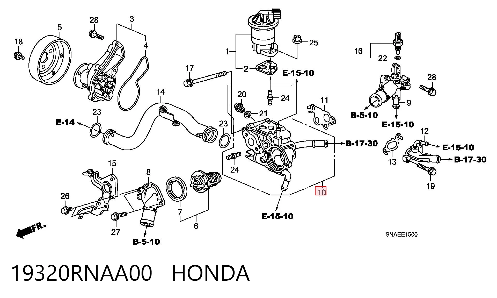 19320RNAA00 Honda