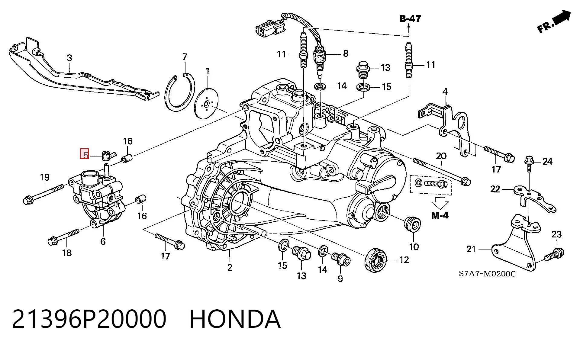 21396P20000 Honda 