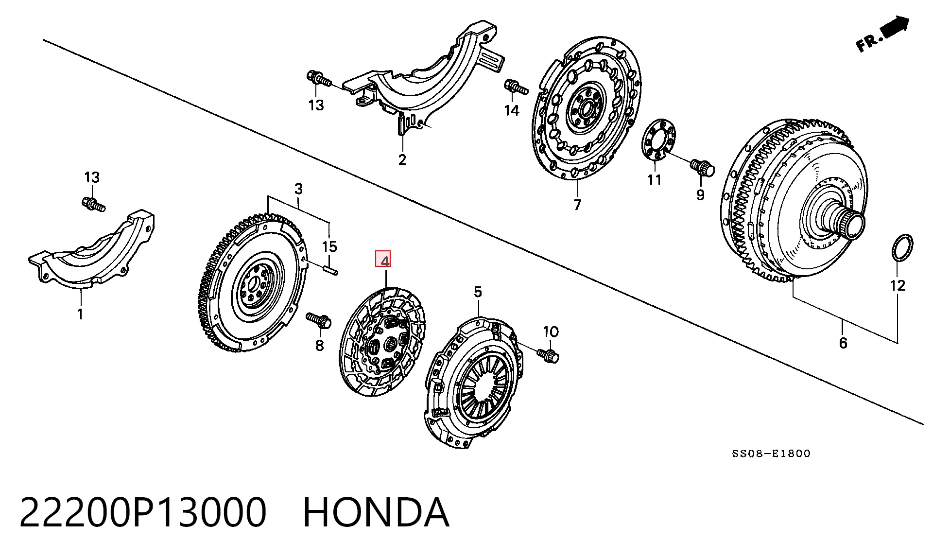 22200P13000 Honda