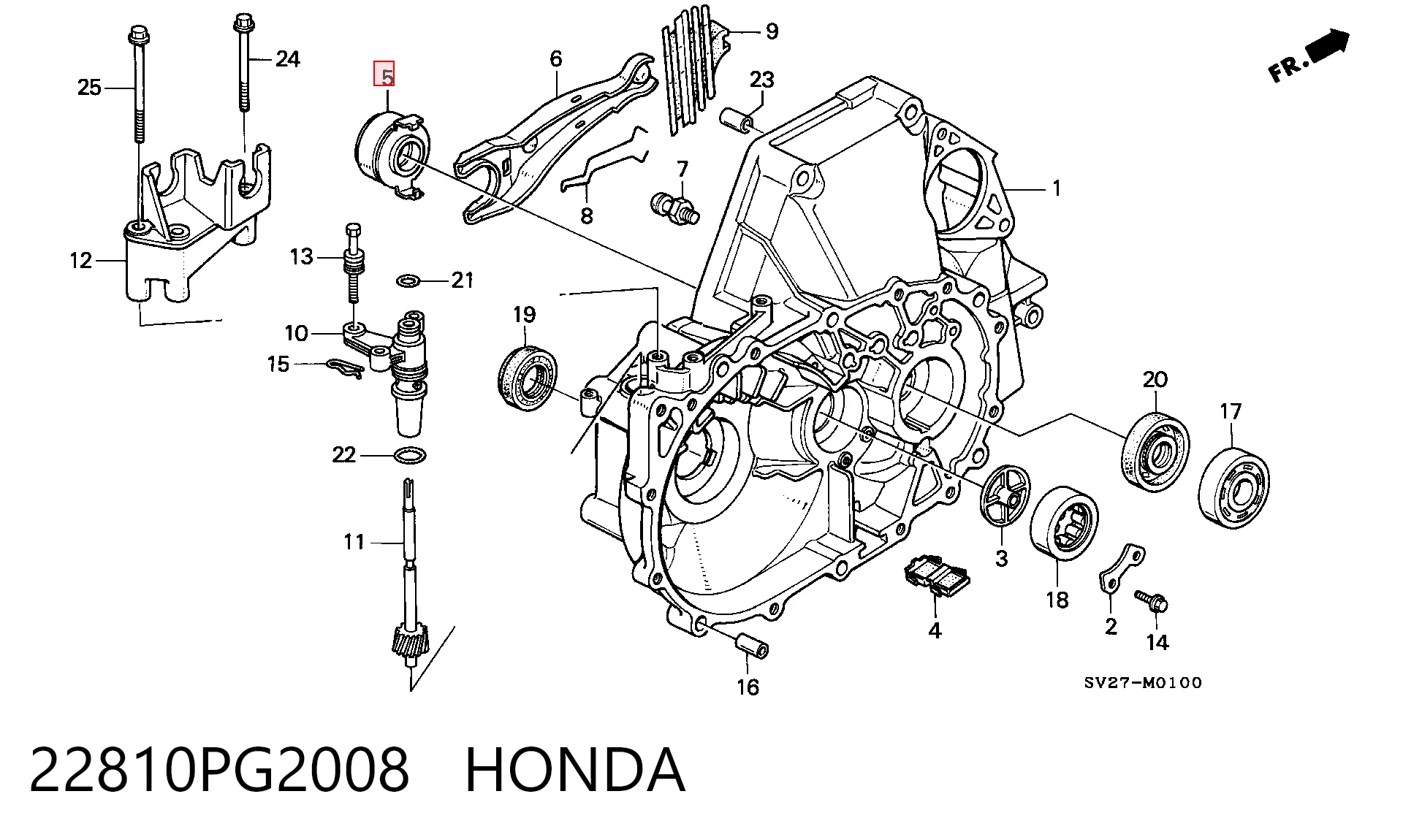 22810PG2008 Honda